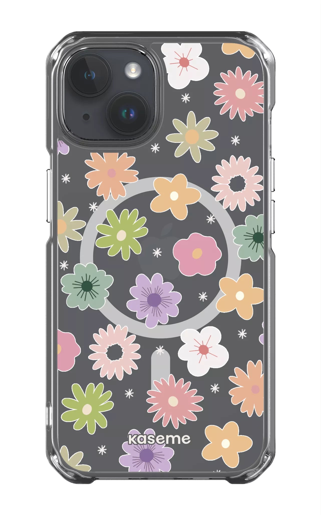 iPhone 14 Clear Case - Magsafe Adore small Clear Case -