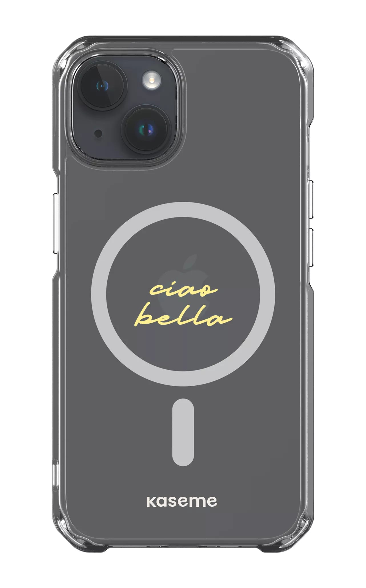 iPhone 14 Clear Case - Magsafe Ciao Bella Clear Case -