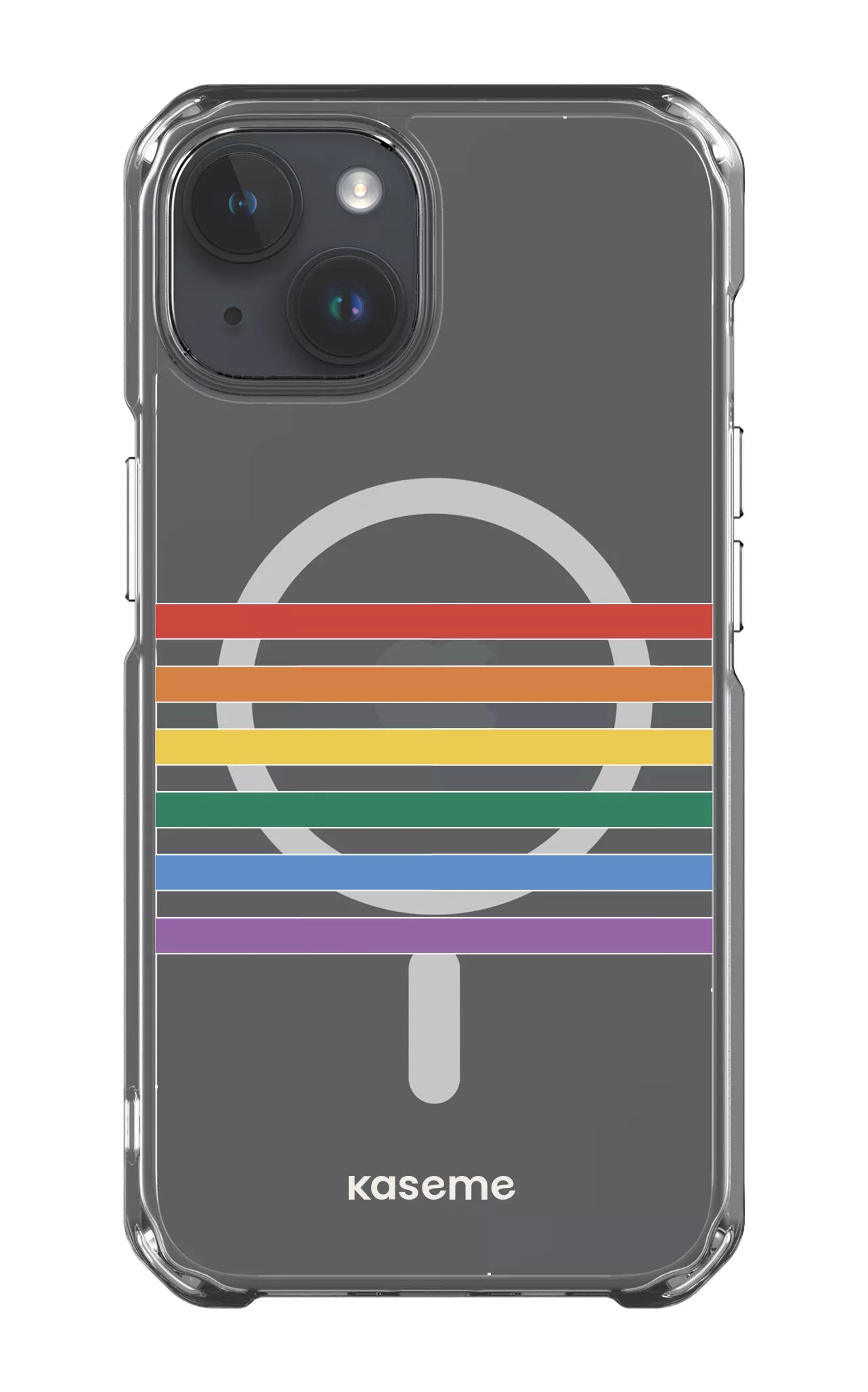 iPhone 14 Clear Case - Magsafe Out and proud Clear Case -