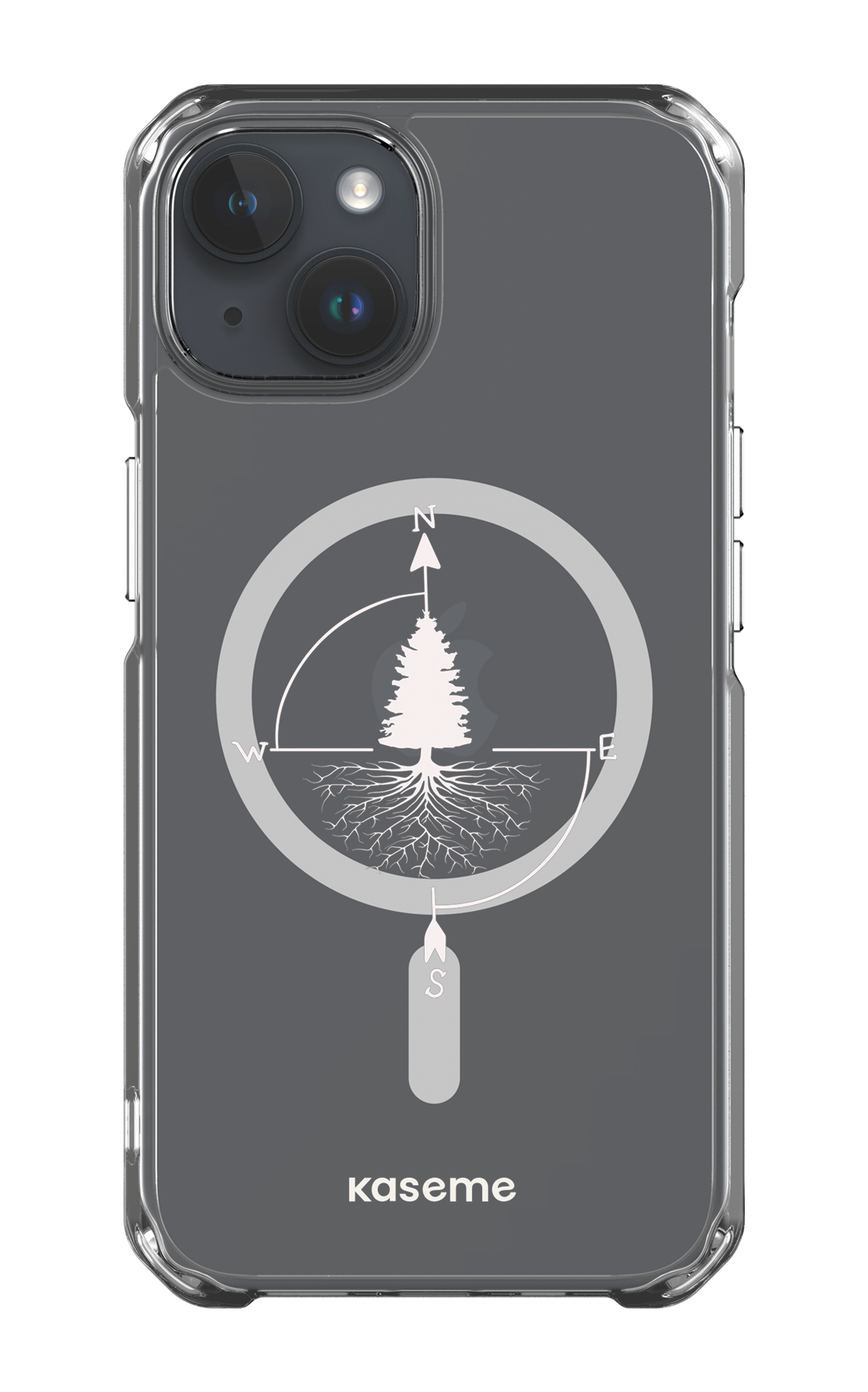 iPhone 14 Clear Case - Magsafe Skyline Clear Case -