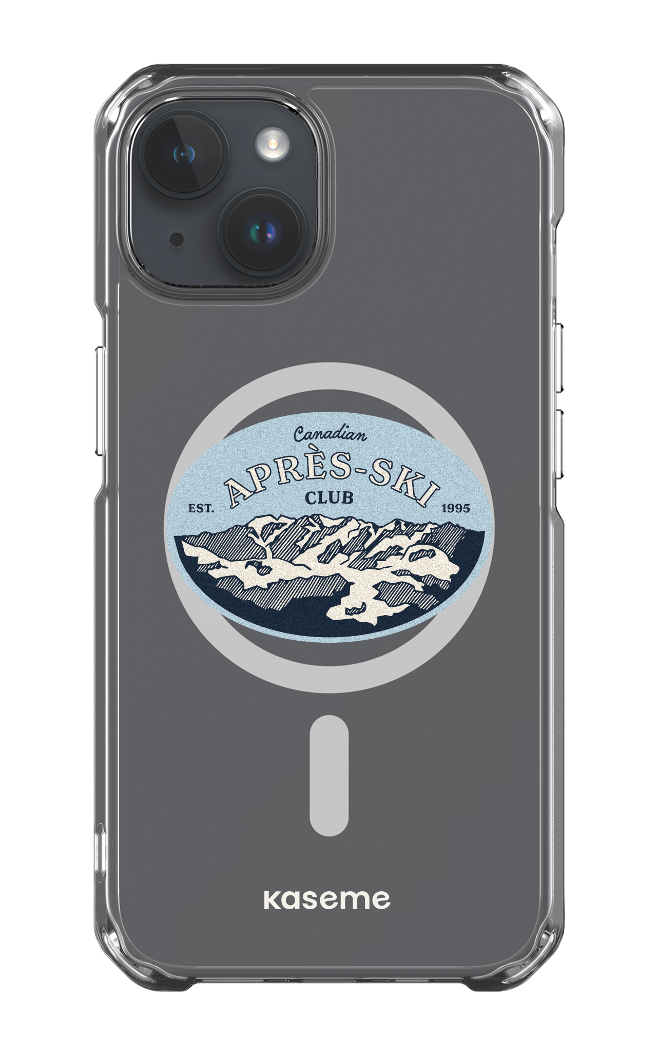 iPhone 14 Clear Case - Magsafe Whistler Clear Case -