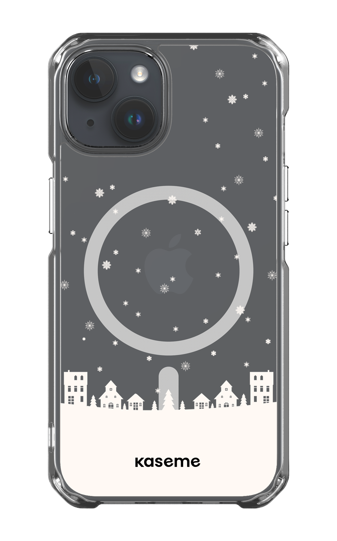 iPhone 14 Clear Case - Magsafe Wonderland Clear Case -