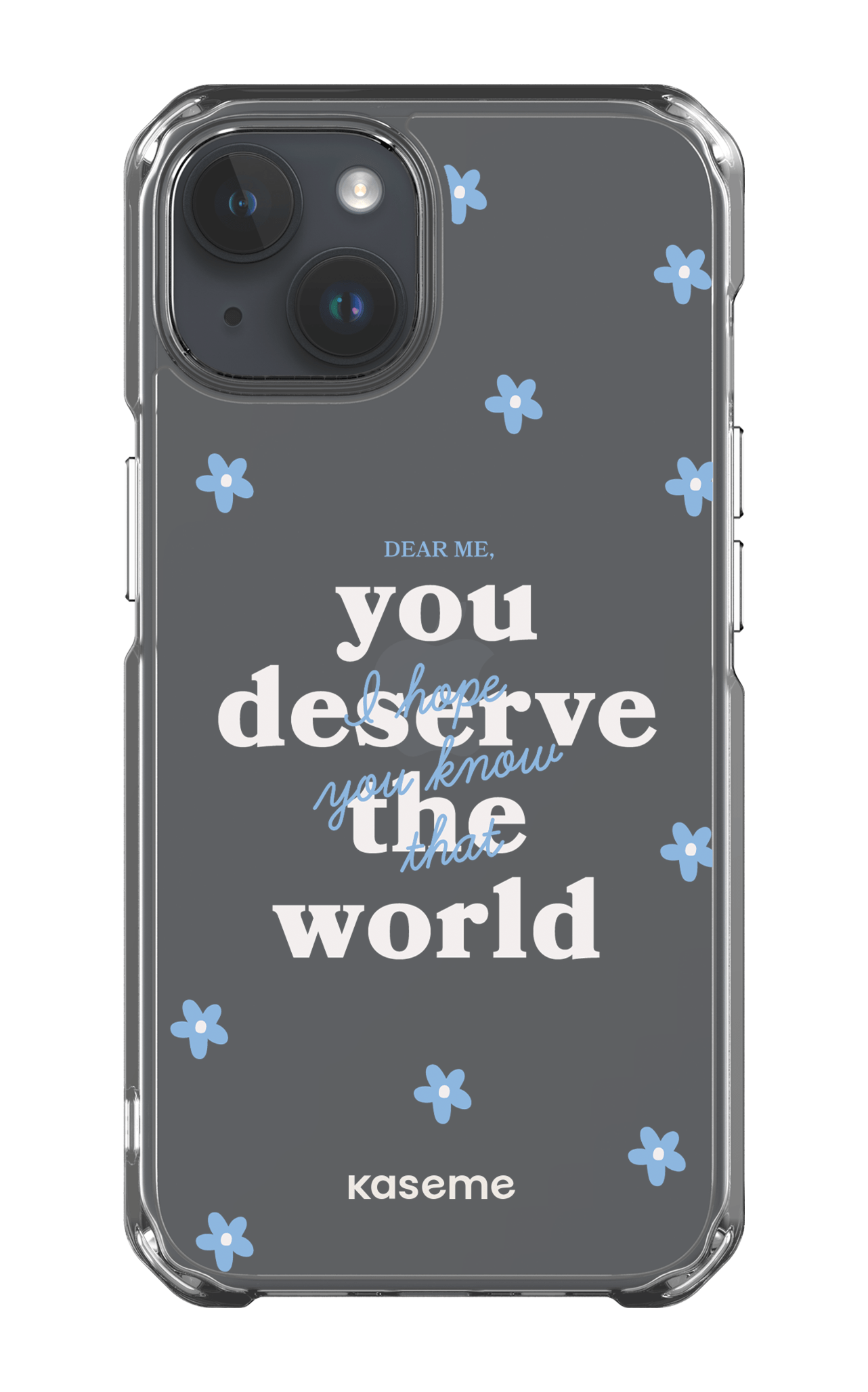iPhone 14 Clear Case Dear Me Clear Case -