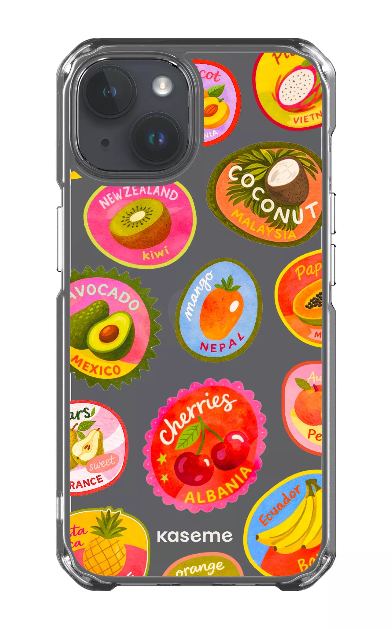 iPhone 14 Clear Case Frutti Clear Case -