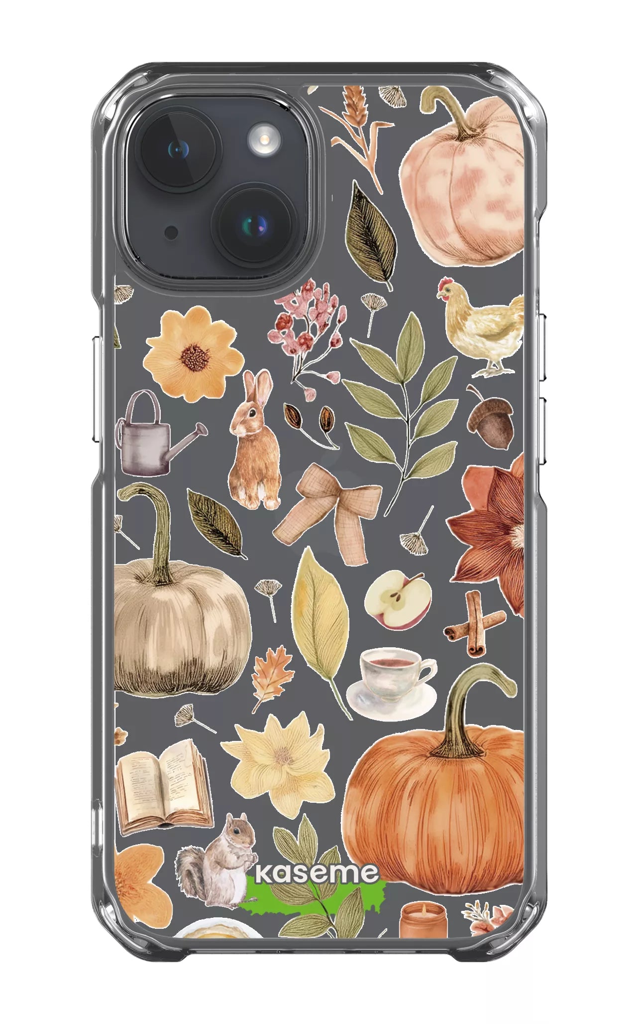 iPhone 14 Clear Case Harvest Hues Clear Case -