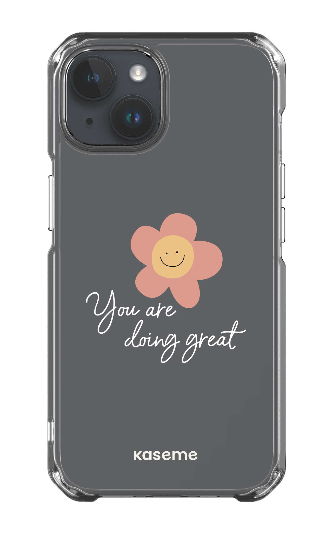 iPhone 14 Clear Case Keep going Clear Case -