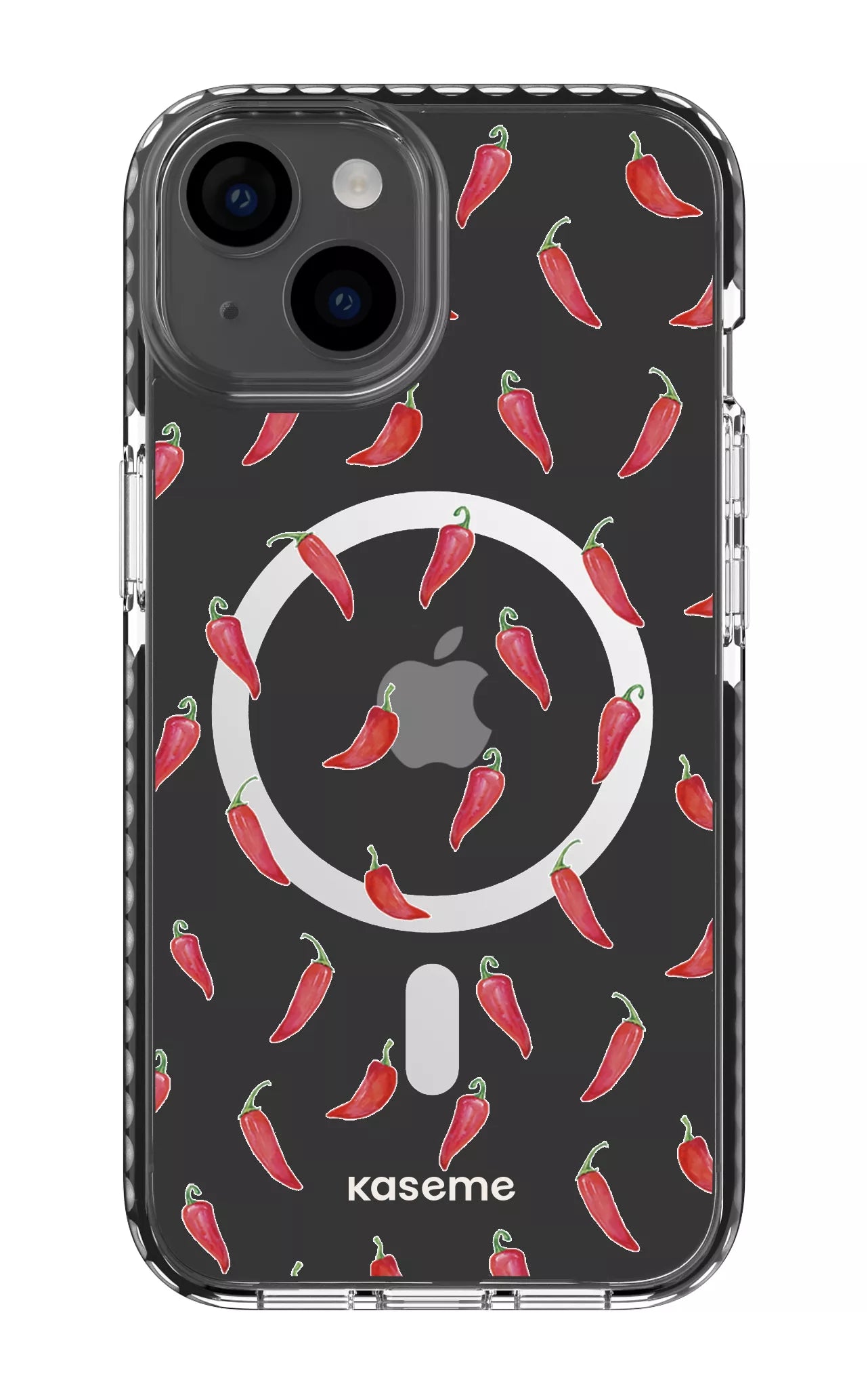 iPhone 14 Clear Case Magsafe - Black Hottie Clear Case -