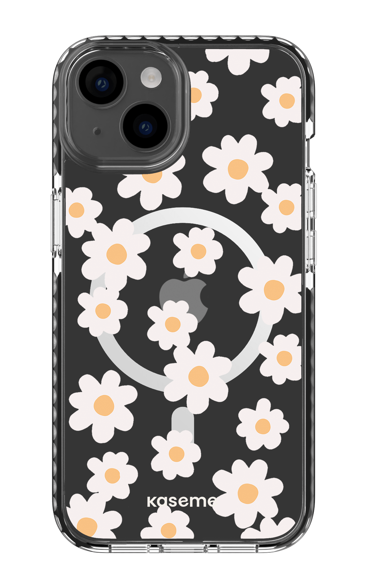 iPhone 14 Clear Case Magsafe - Black May Clear Case -