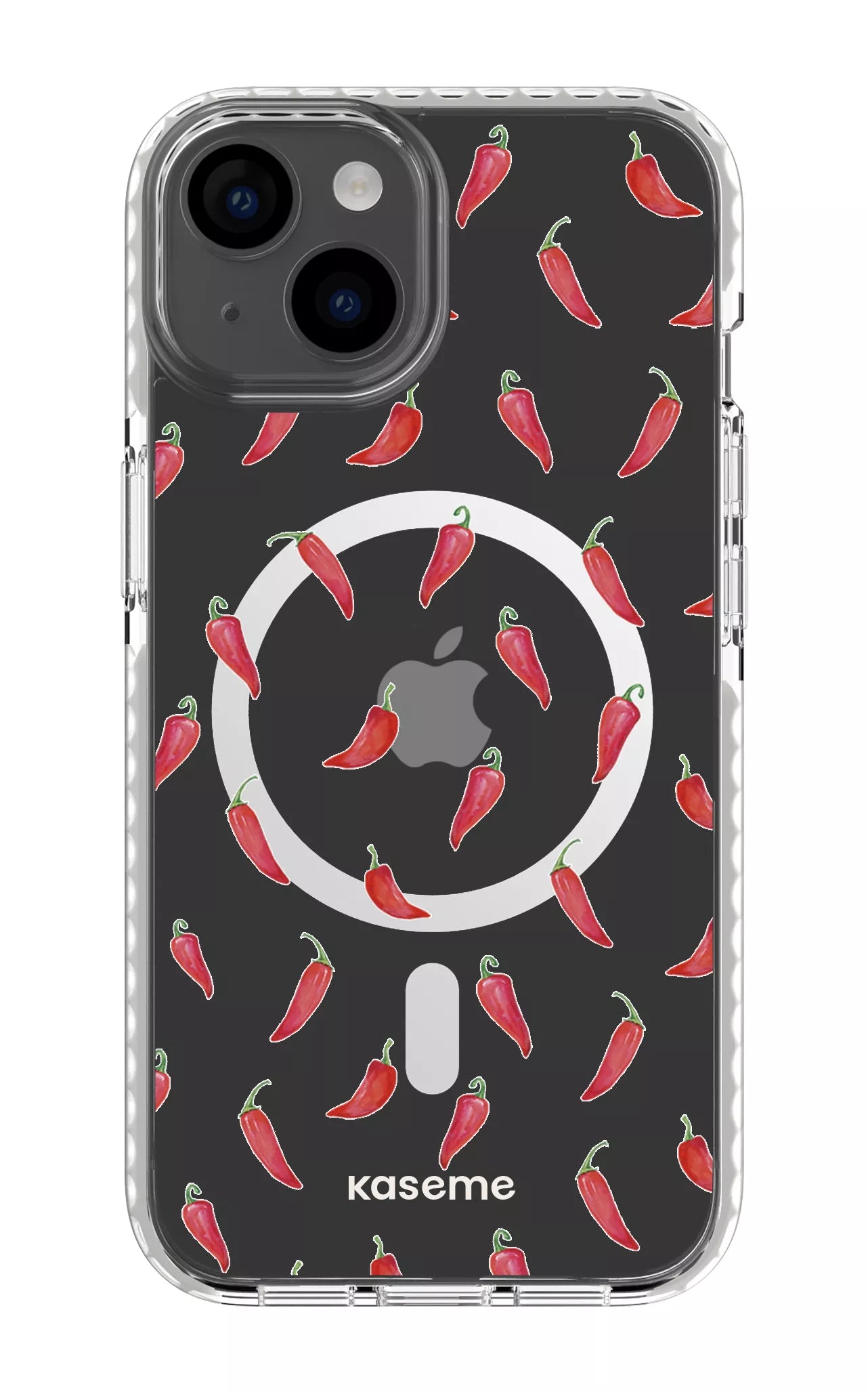iPhone 14 Clear Case Magsafe - White Hottie Clear Case -