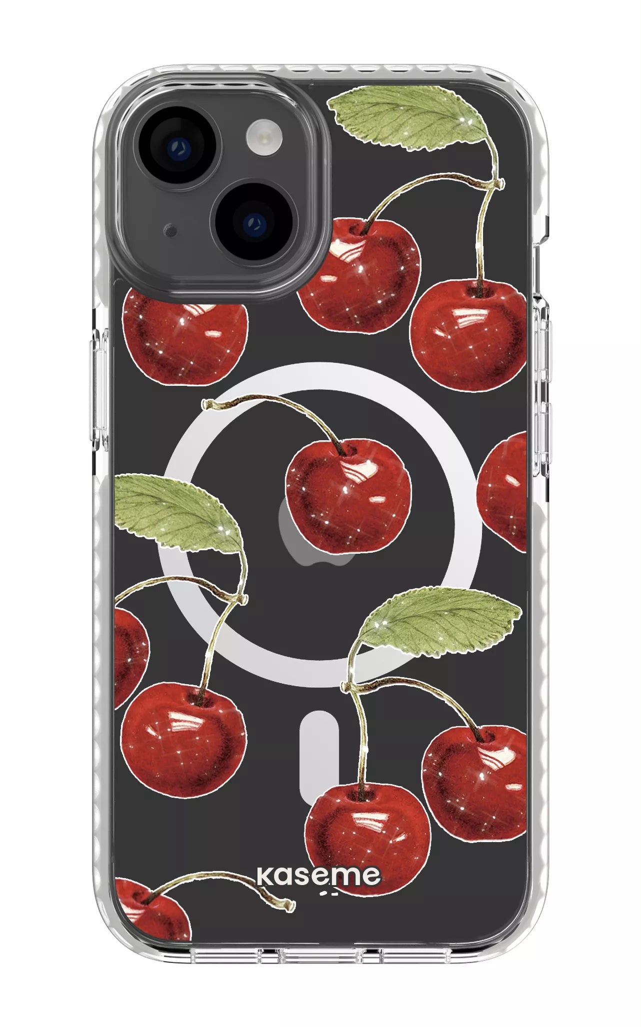 iPhone 14 Clear Case Magsafe - White Juicy Clear Case -