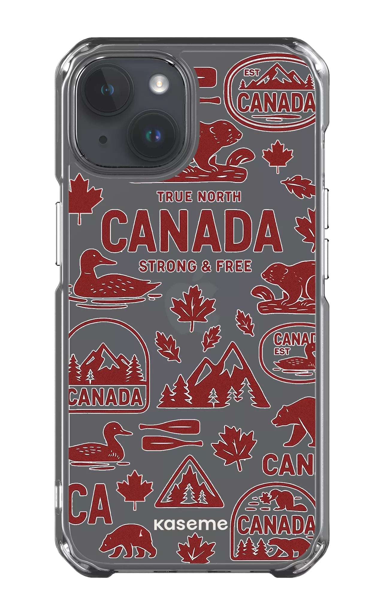 iPhone 14 Clear Case Oh Canada Clear Case -