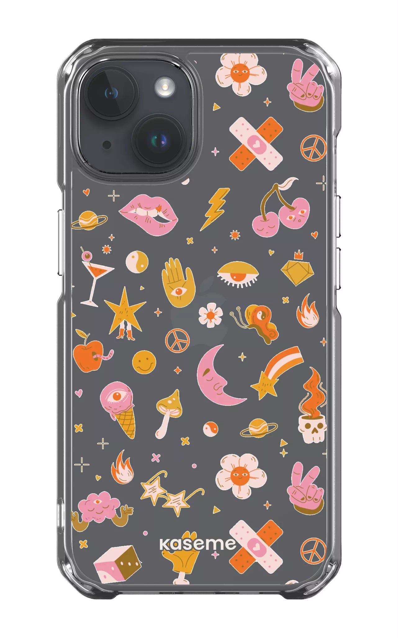 iPhone 14 Clear Case Psycho Clear Case -