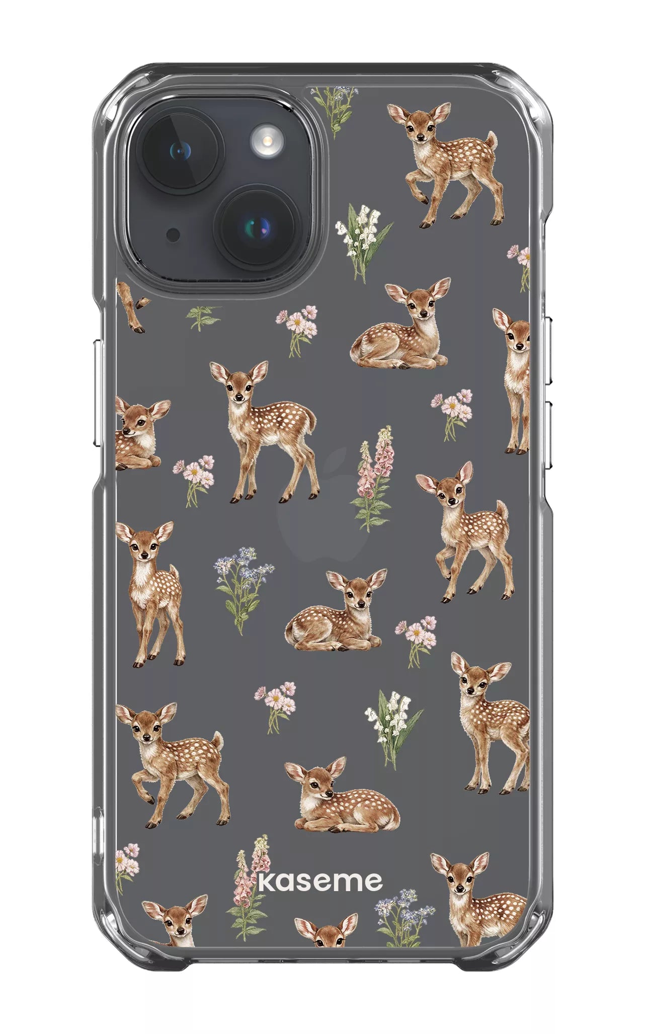 iPhone 14 Clear Case Sweet Bambi Clear Case -