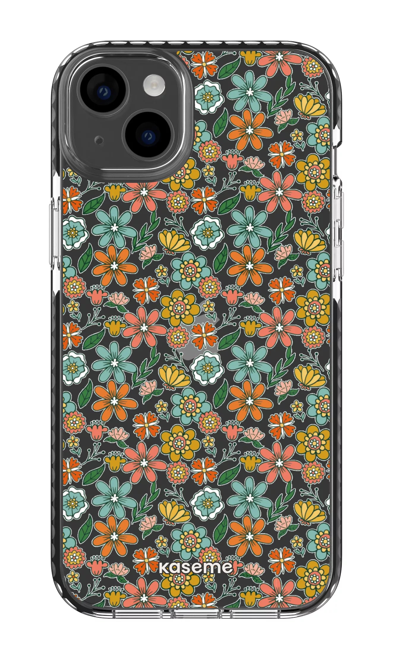 iPhone 14 Plus Clear Case Black Bohemian Clear Case -