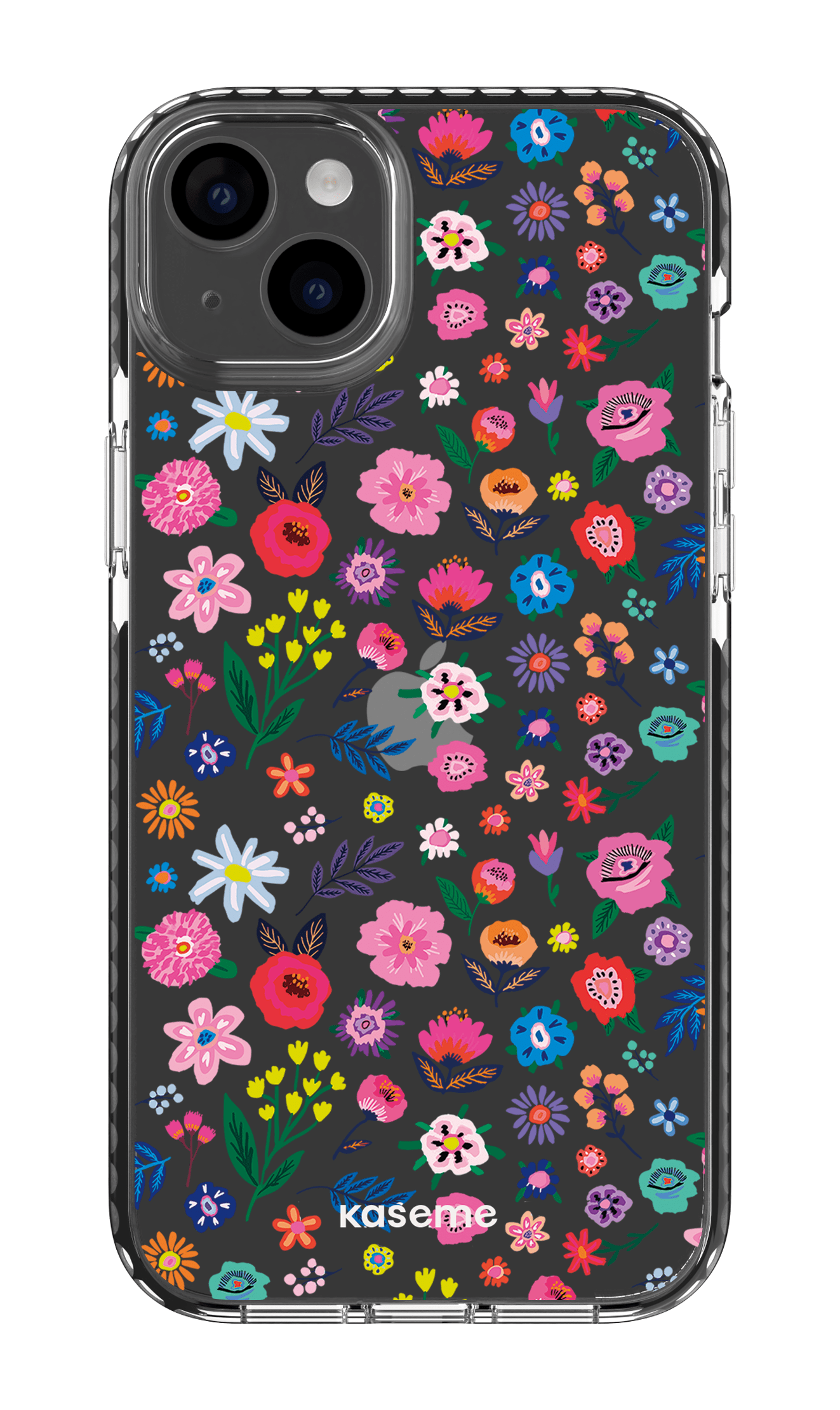 iPhone 14 Plus Clear Case Black Hallucinate Clear Case -