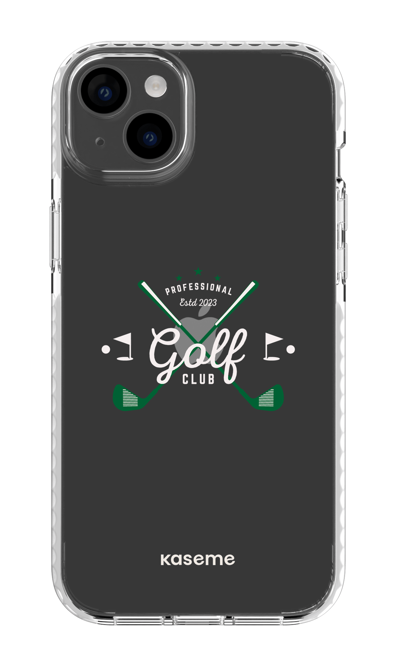iPhone 14 Plus Clear Case White Bogey clear case -