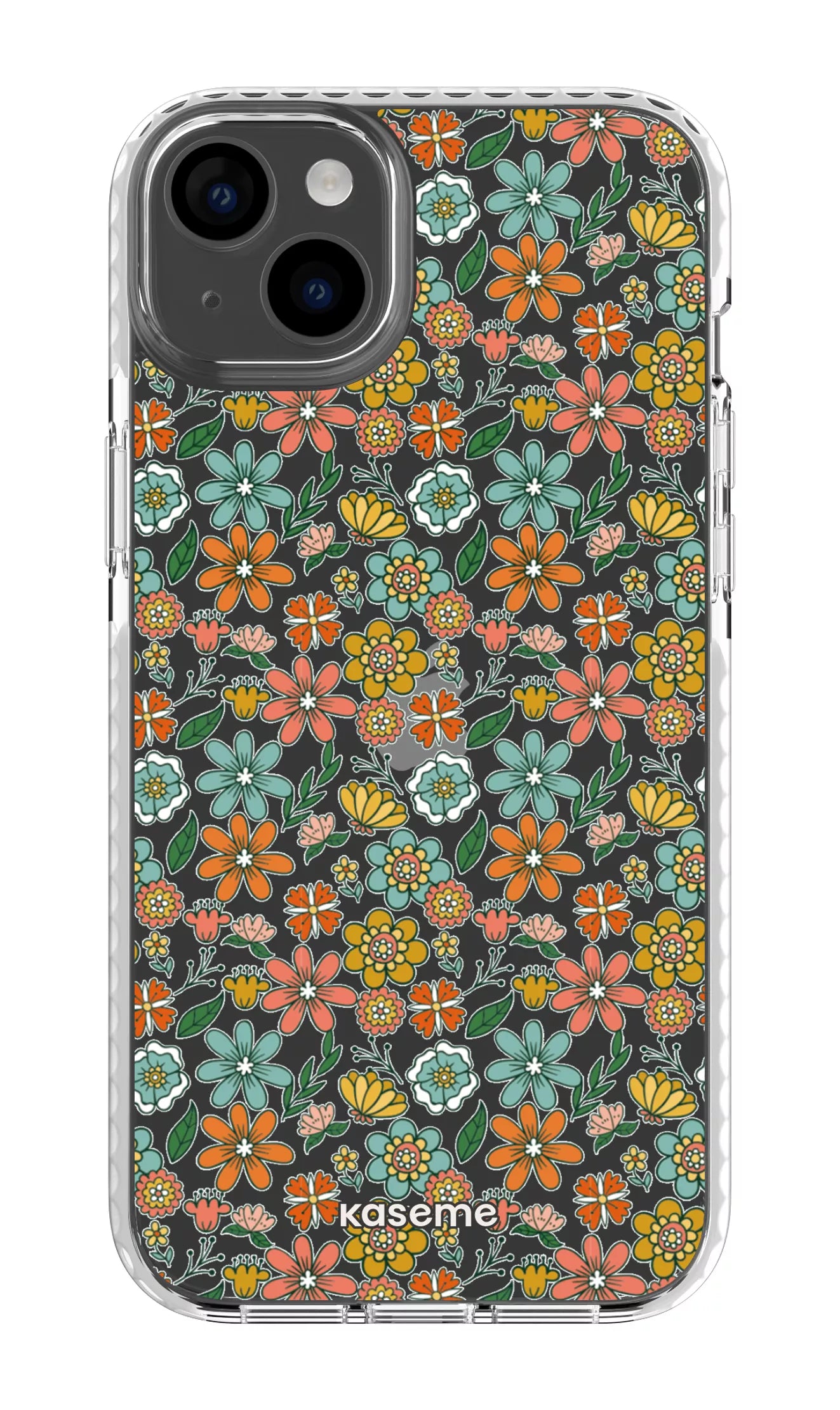 iPhone 14 Plus Clear Case White Bohemian Clear Case -