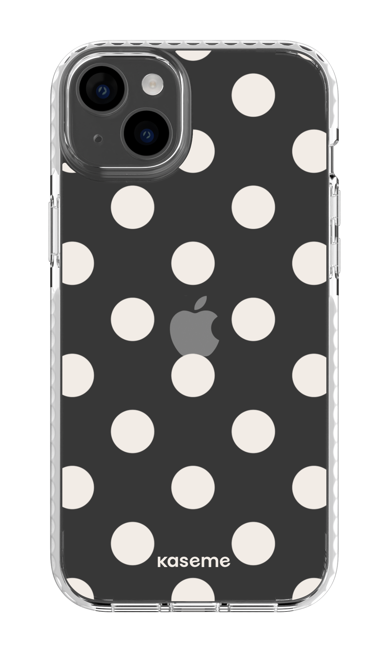 iPhone 14 Plus Clear Case White Couture Clear Case -