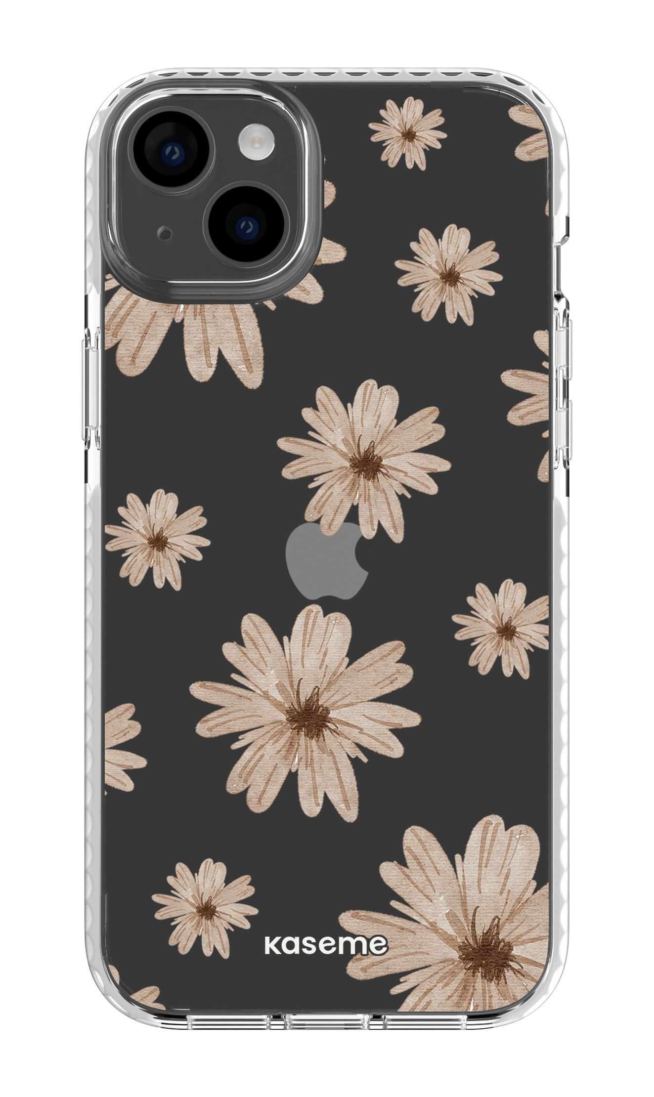 iPhone 14 Plus Clear Case White Delicate Dreams Clear Case -