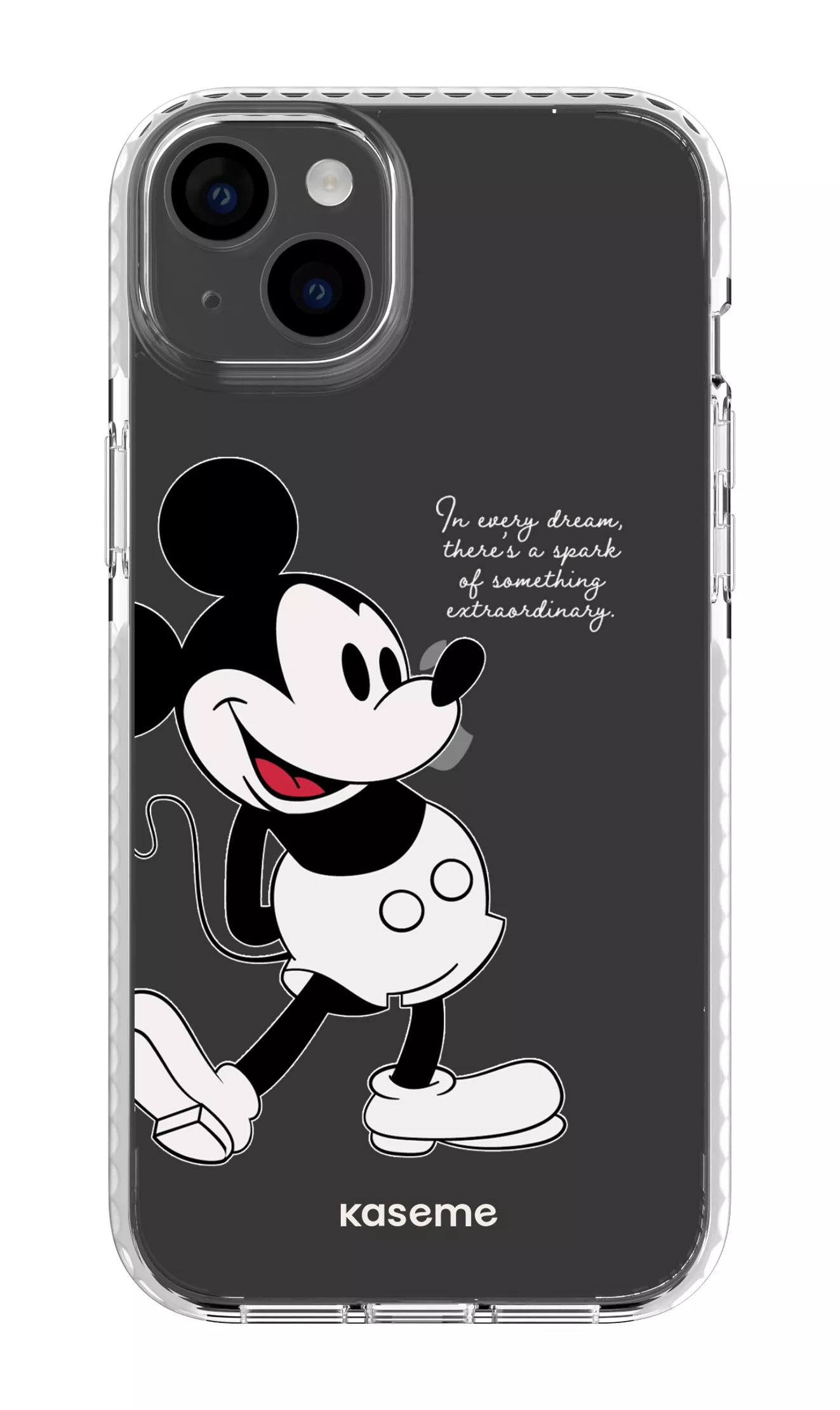 iPhone 14 Plus Clear Case White Dreamscape Clear Case -