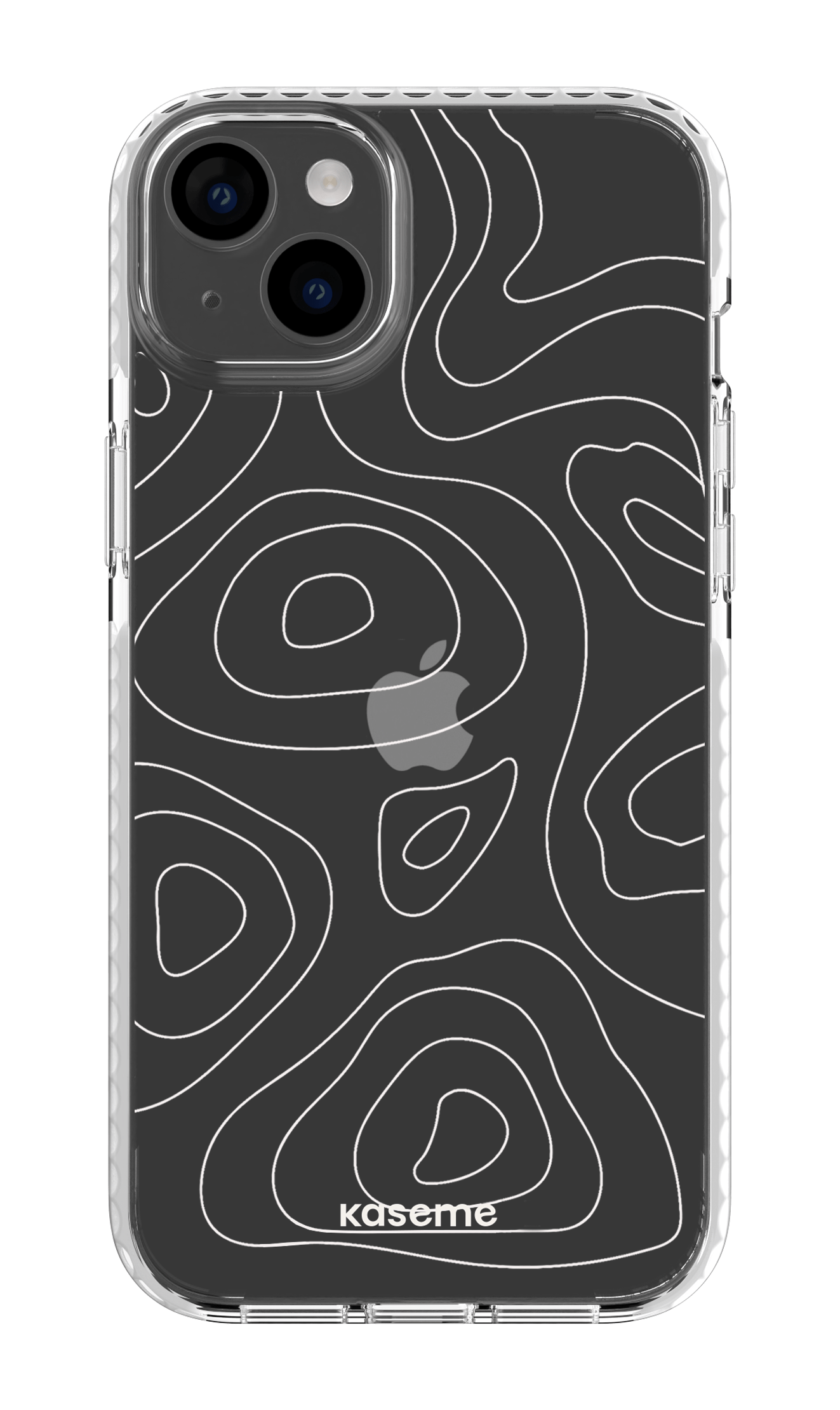 iPhone 14 Plus Clear Case White Enigma Clear Case -
