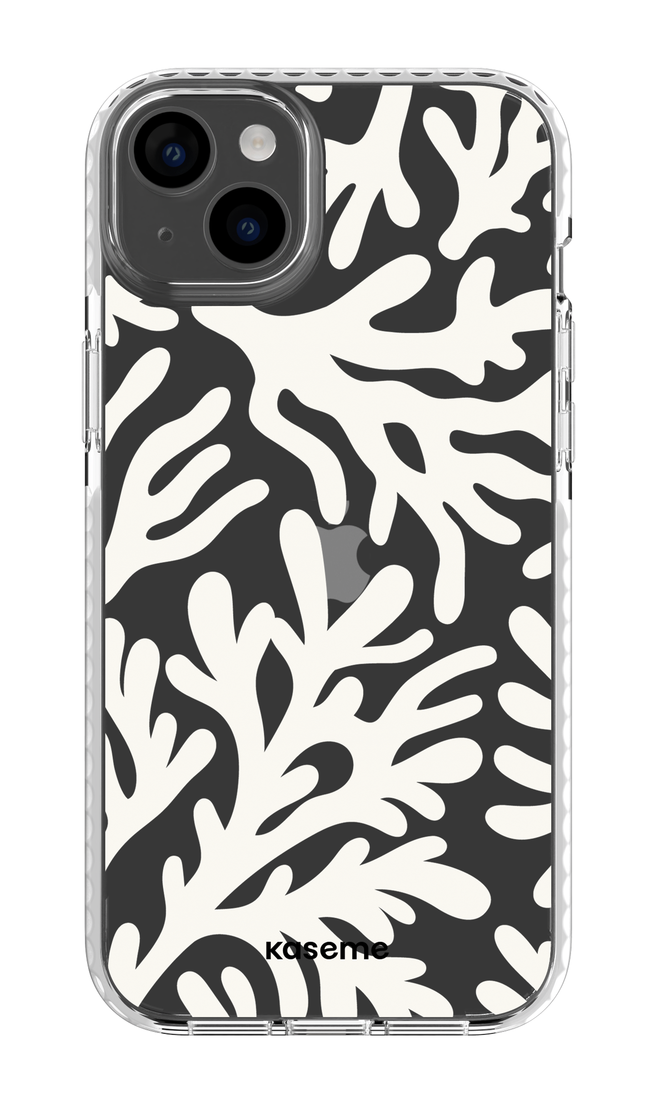 iPhone 14 Plus Clear Case White Koralia Clear Case -