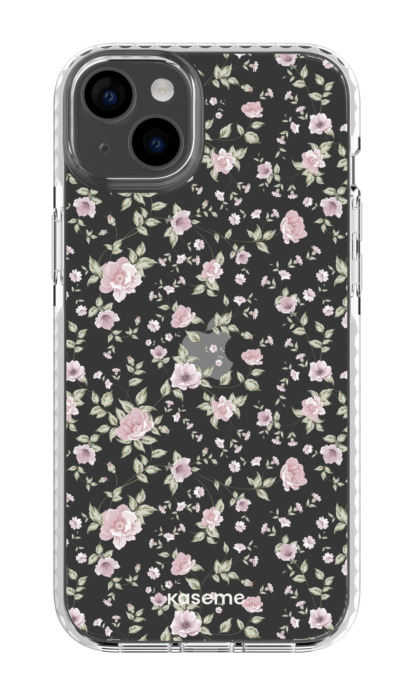 iPhone 14 Plus Clear Case White La Vie en Rose Clear Case -