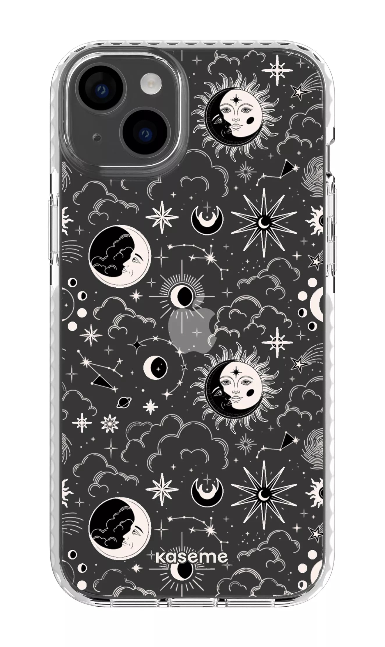 iPhone 14 Plus Clear Case White Milky Way White Clear Case -