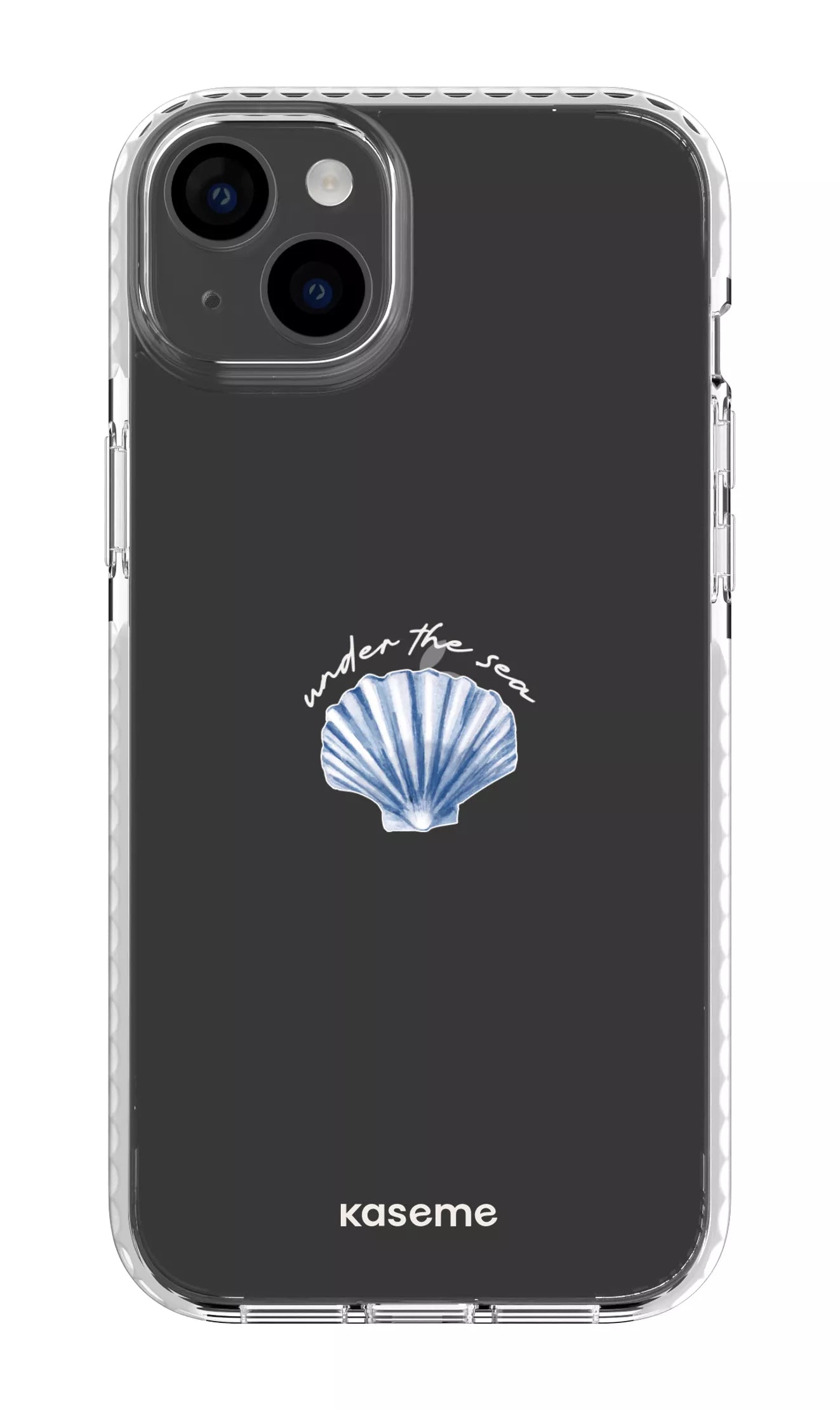 iPhone 14 Plus Clear Case White Sealia Clear Case -