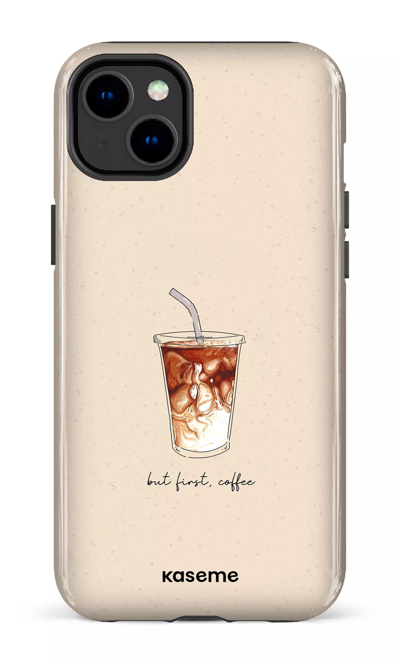 iPhone 14 Plus Tough Gloss But first, coffee -