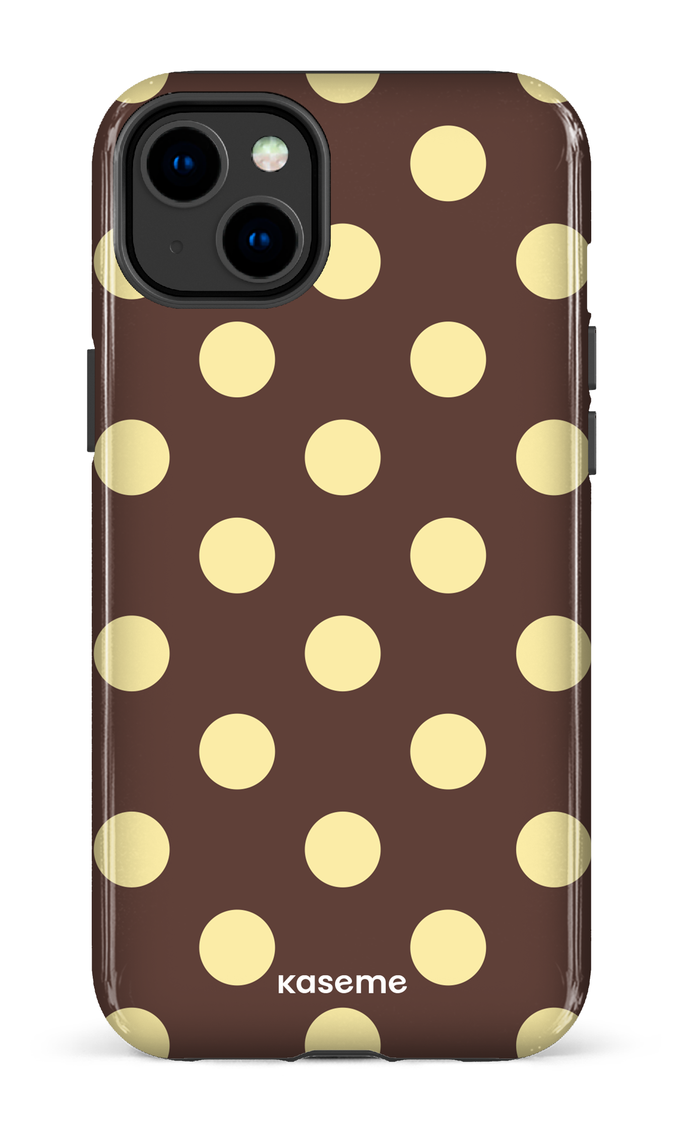 iPhone 14 Plus Tough Gloss Couture Brown -