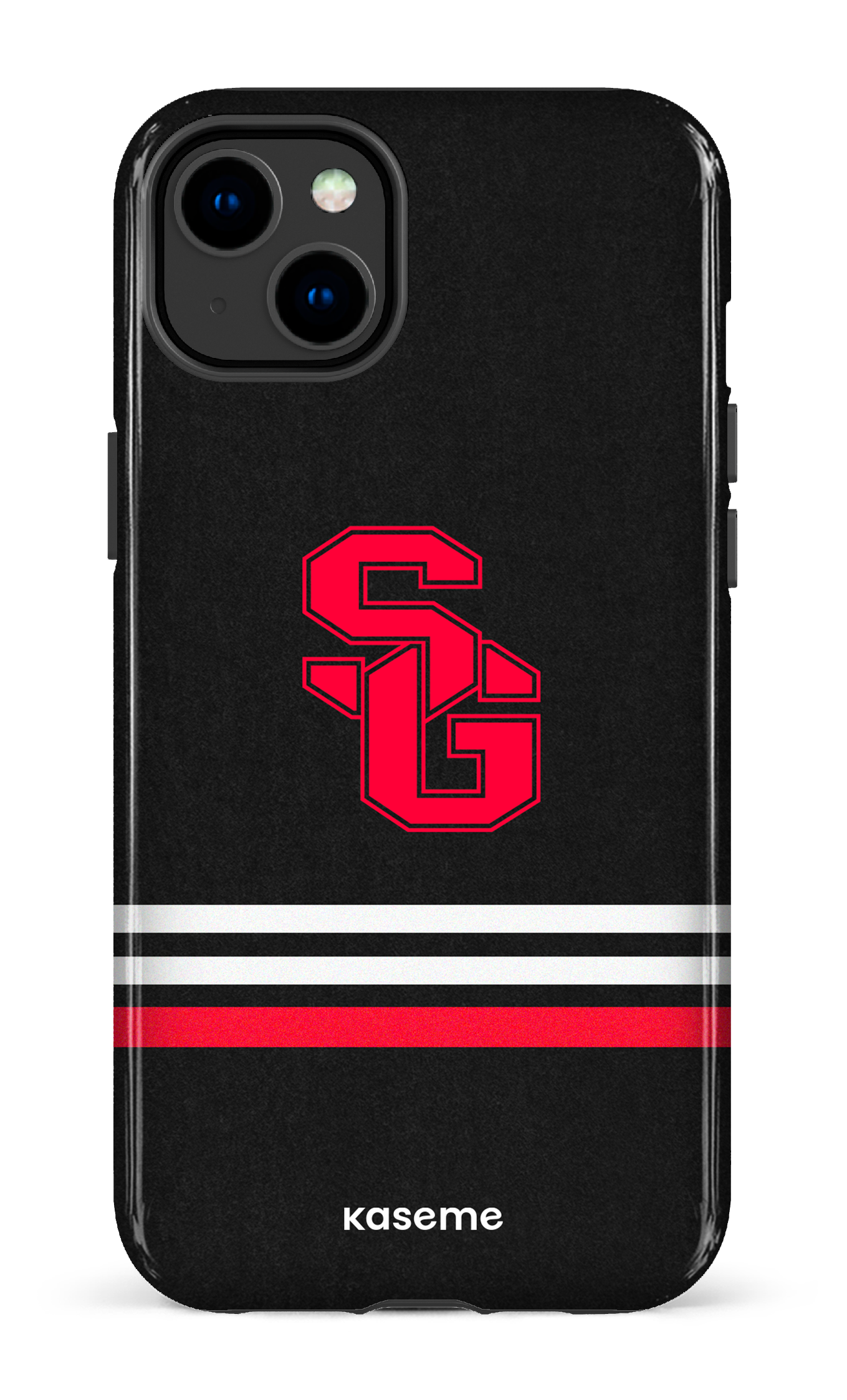 iPhone 14 Plus Tough Gloss Dragons PSG Noir -