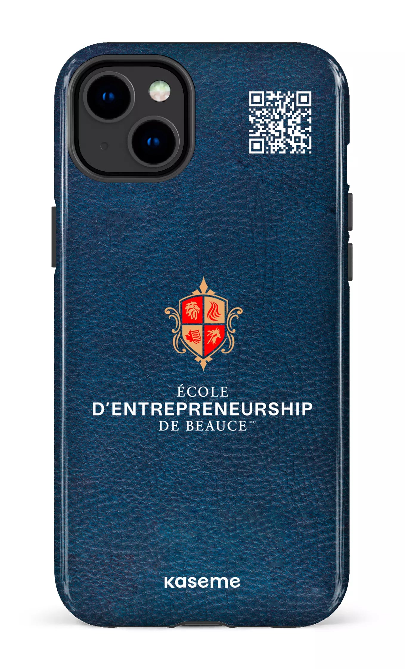 iPhone 14 Plus Tough Gloss EEB Bleu QR -