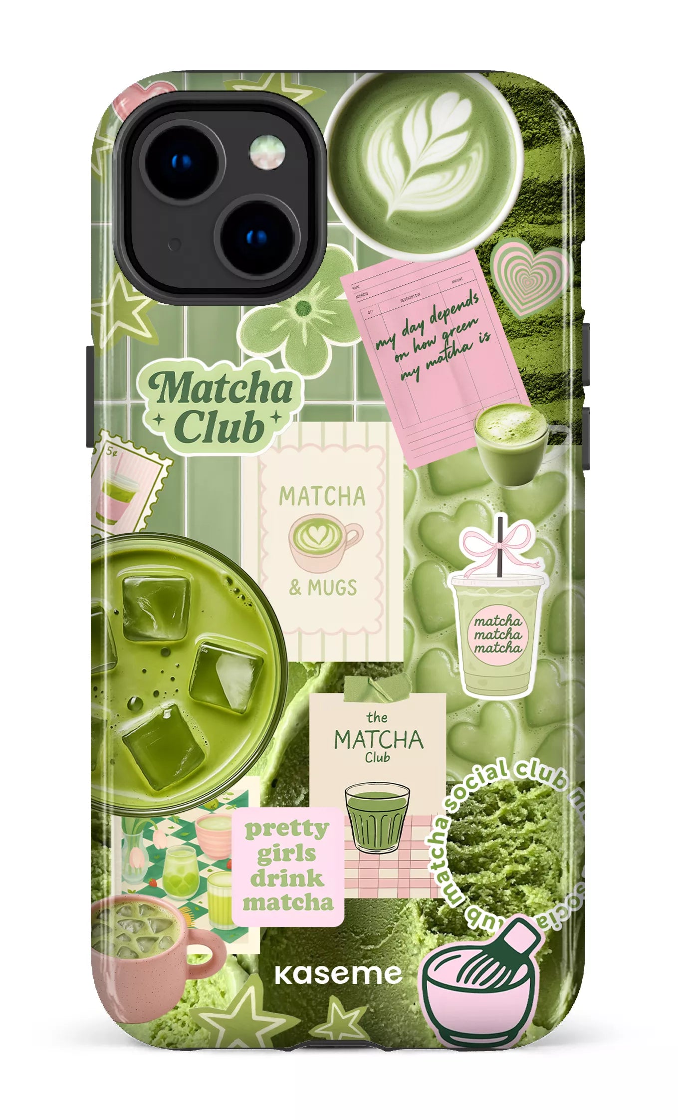 iPhone 14 Plus Tough Gloss Matcha Rituals -
