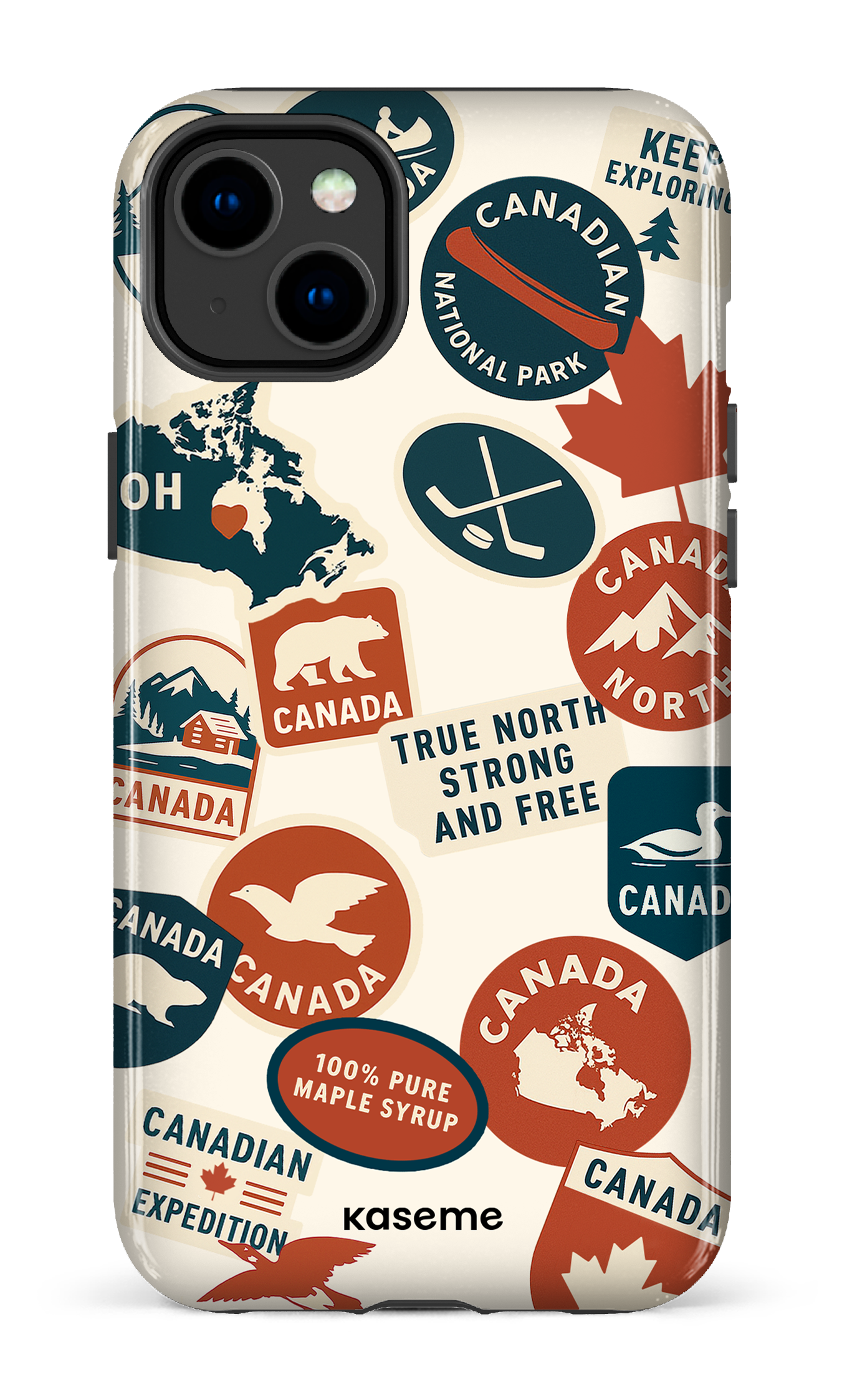 iPhone 14 Plus Tough Gloss Oh Maple -