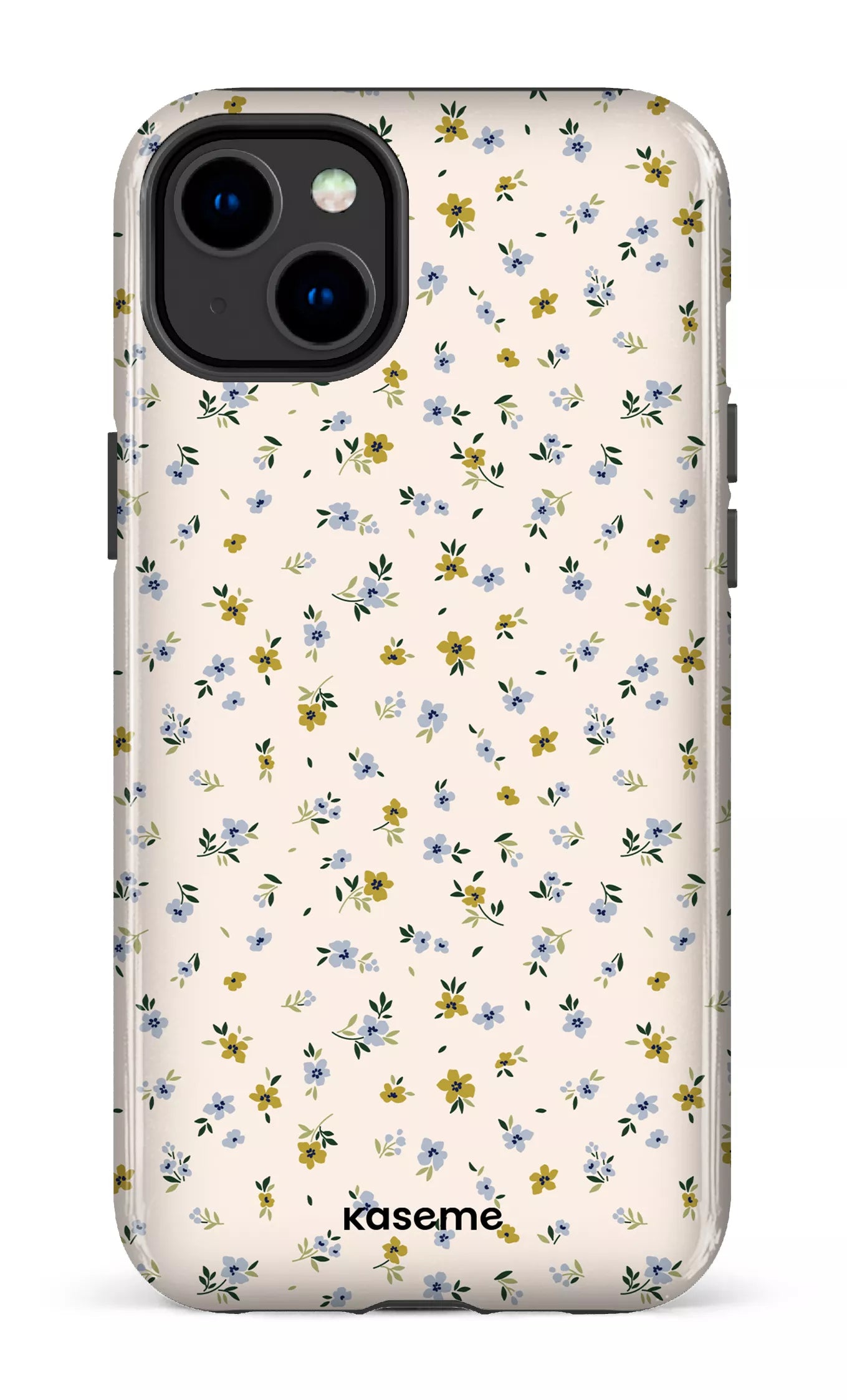 iPhone 14 Plus Tough Gloss Porcelain Blossom Blue -