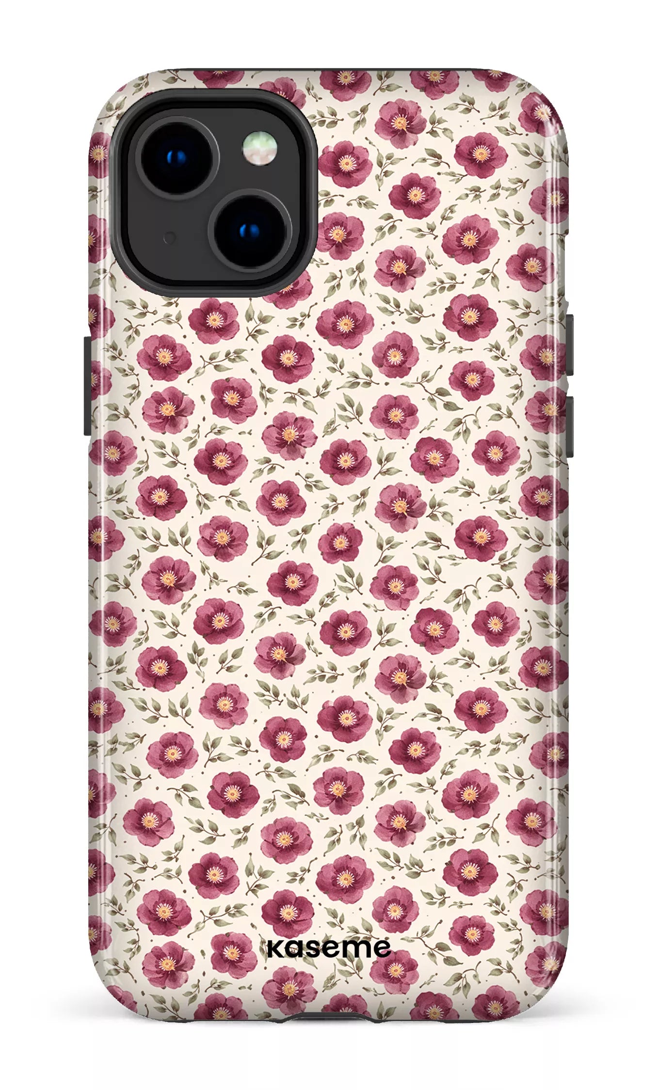 iPhone 14 Plus Tough Gloss Ruby Bloom -
