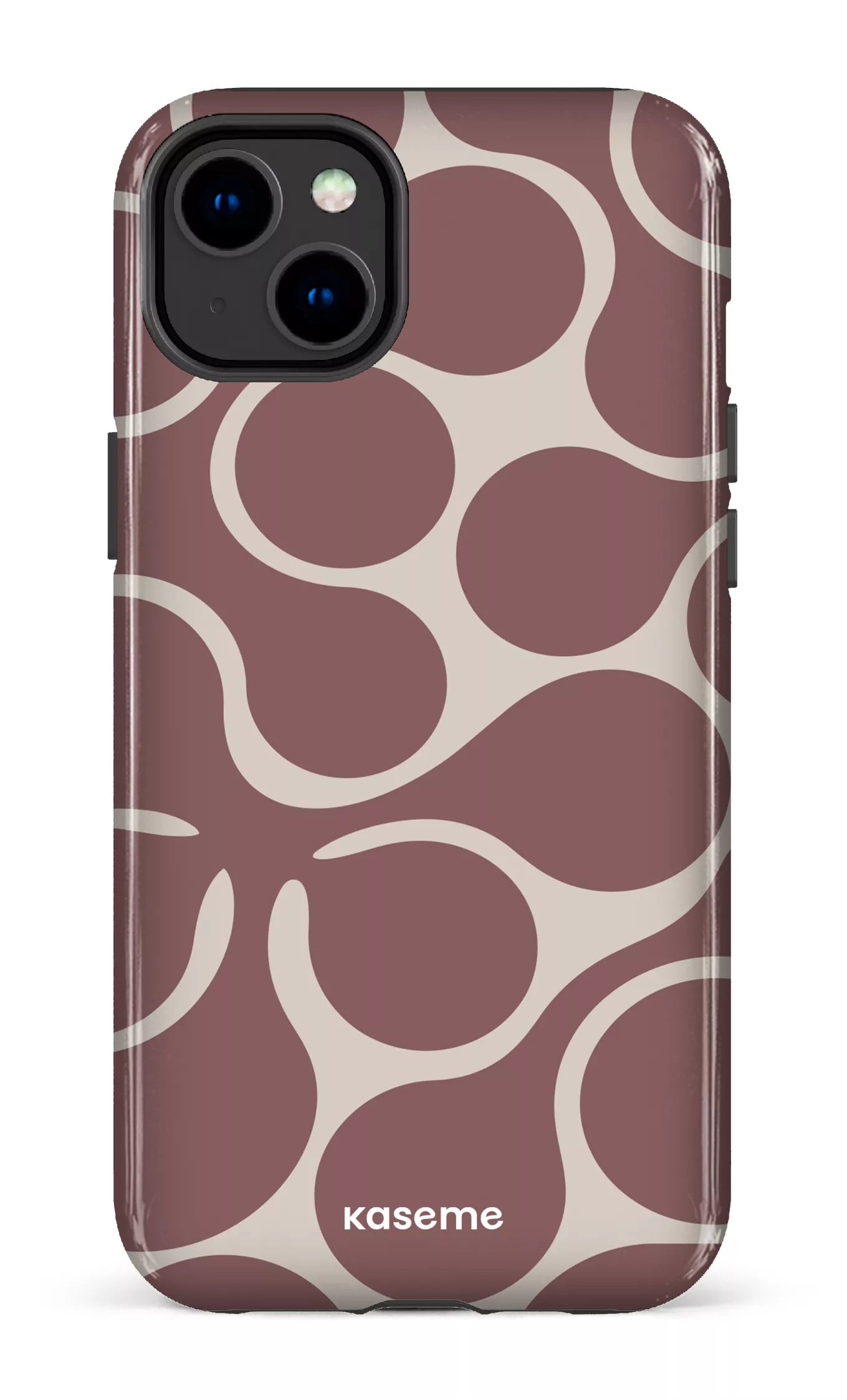 iPhone 14 Plus Tough Gloss Unscripted Brown -