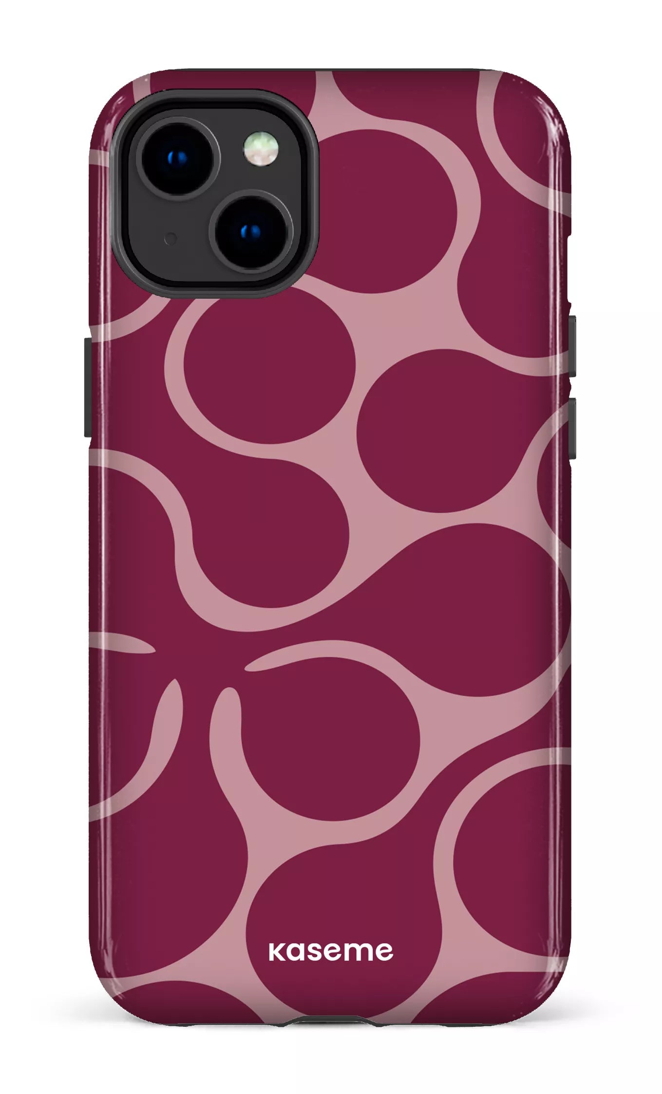iPhone 14 Plus Tough Gloss Unscripted Burgundy -