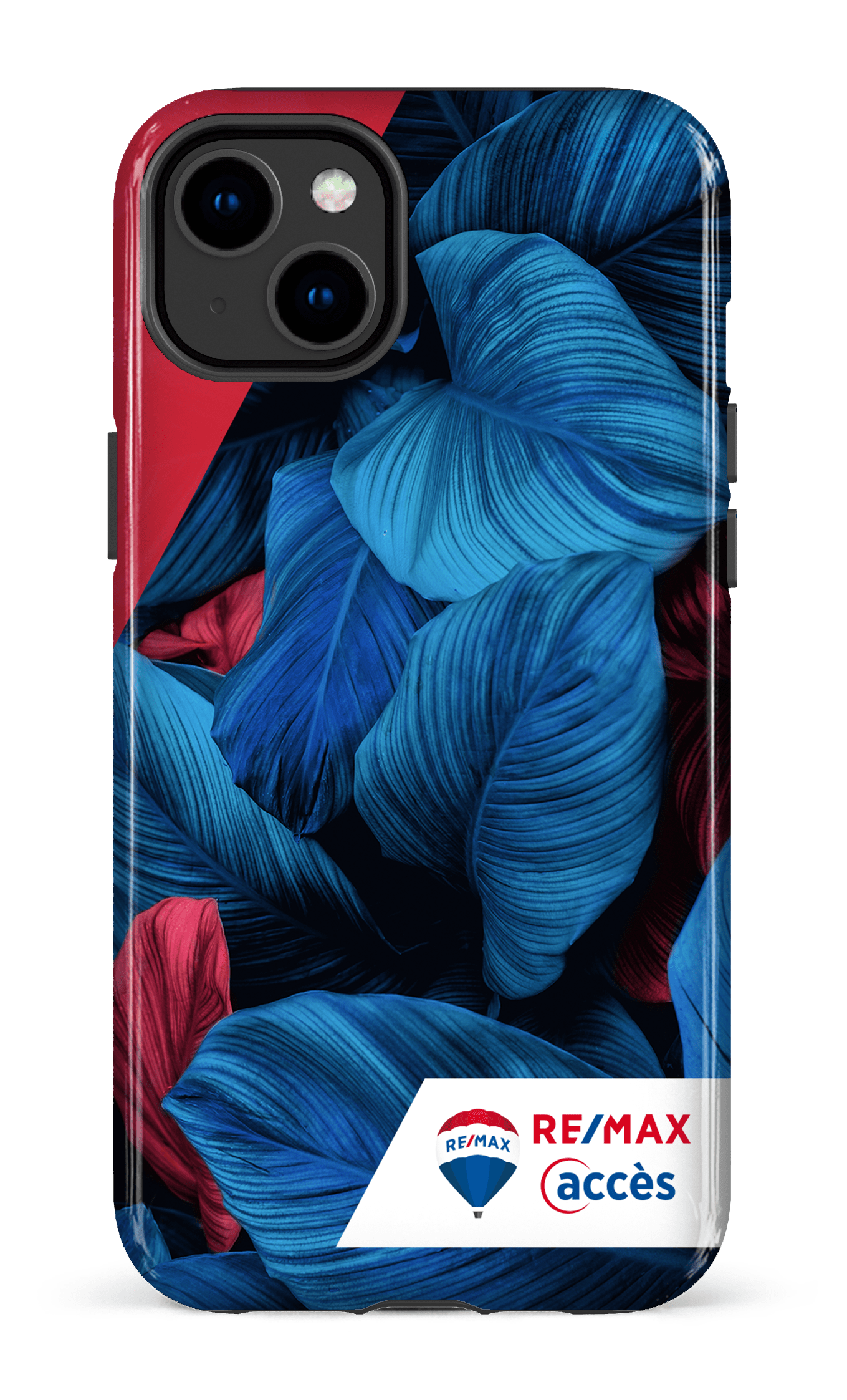 iPhone 14 Plus Tough Gloss Végétation bicolore -