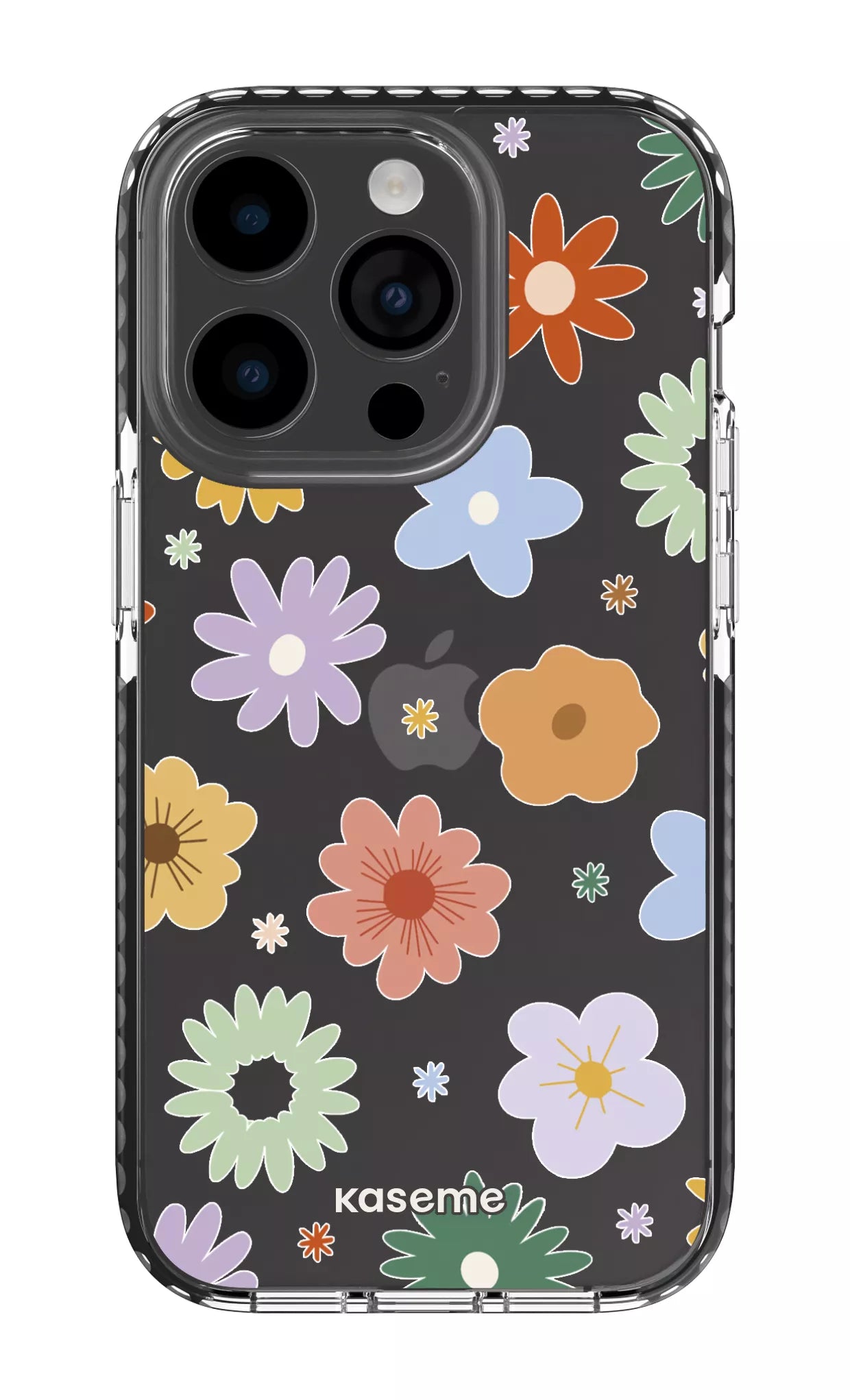 iPhone 14 Pro Clear Case - Black Adore Clear Case -