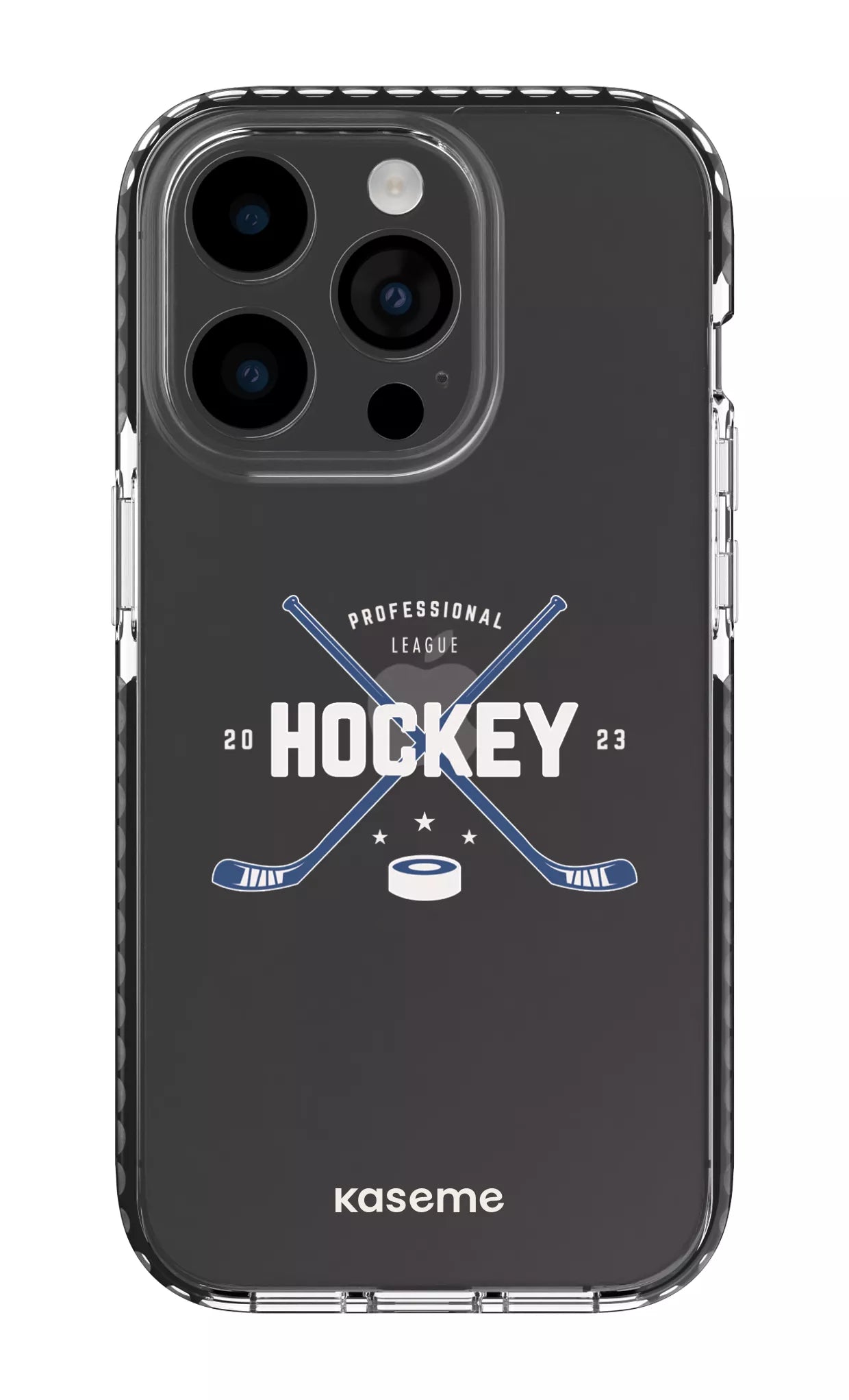 iPhone 14 Pro Clear Case - Black Playoffs Clear Case -