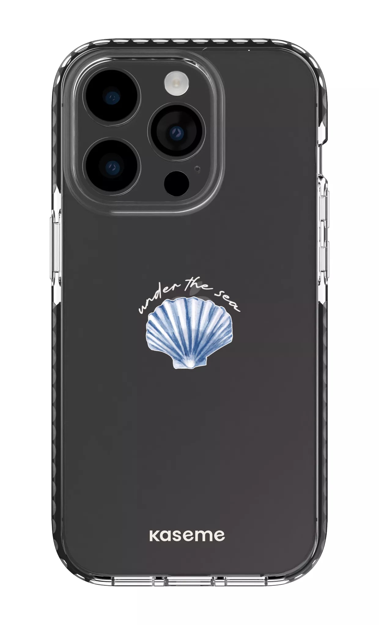 iPhone 14 Pro Clear Case - Black Sealia Clear Case -