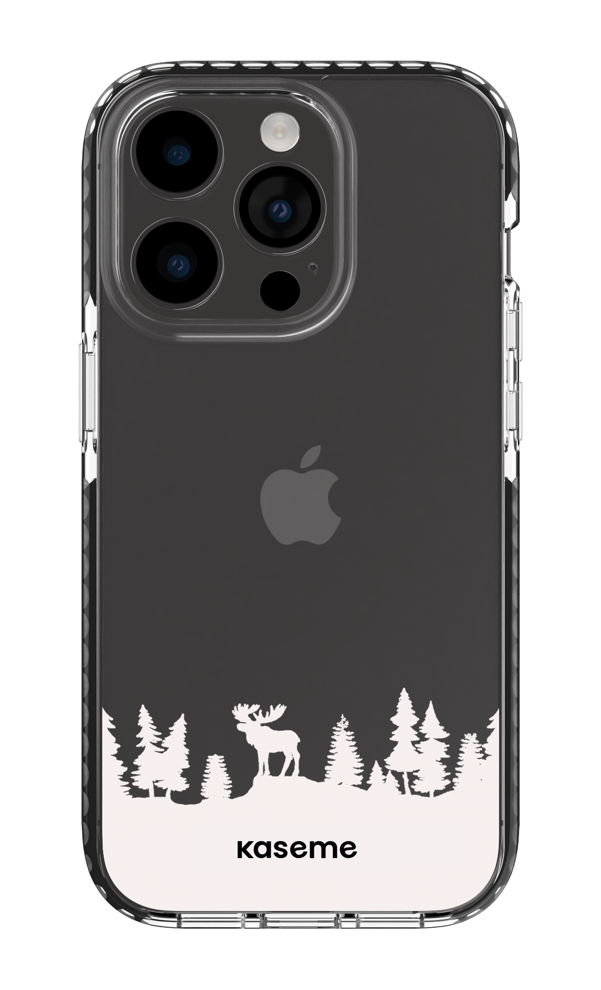 iPhone 14 Pro Clear Case - Black The Moose Clear Case -