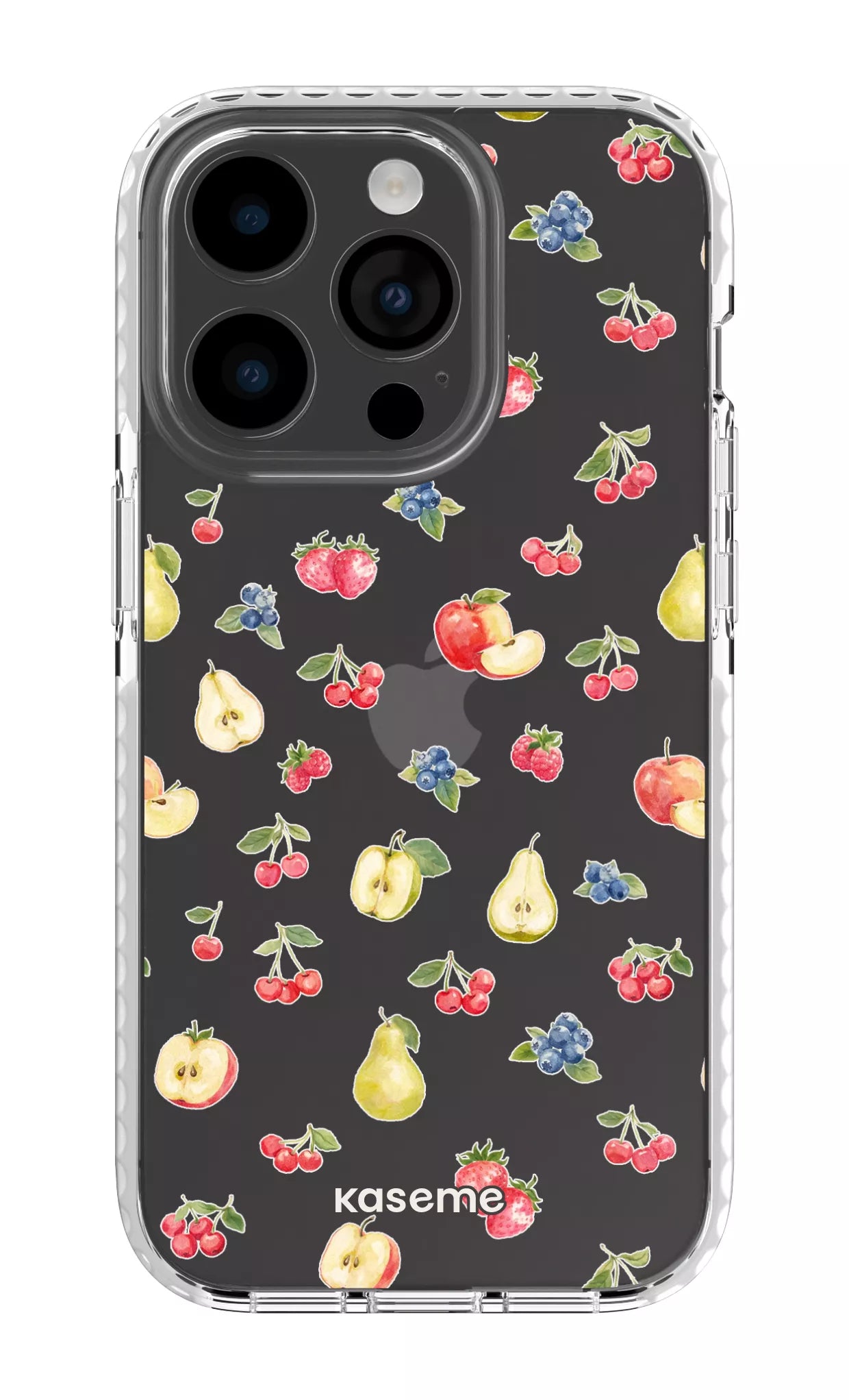 iPhone 14 Pro Clear Case white Clara Clear Case -