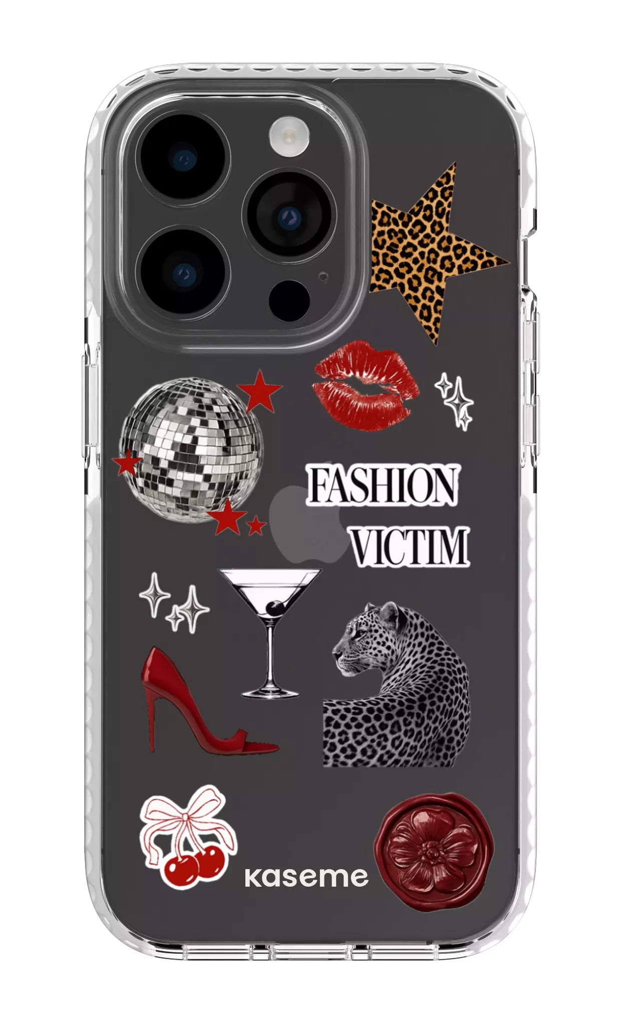 iPhone 14 Pro Clear Case white Desire Clear Case -