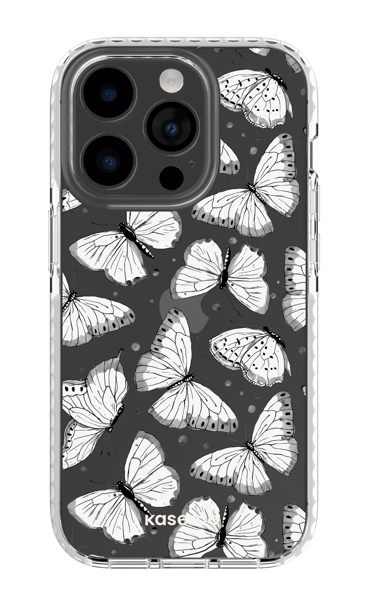 iPhone 14 Pro Clear Case white Float Clear Case -