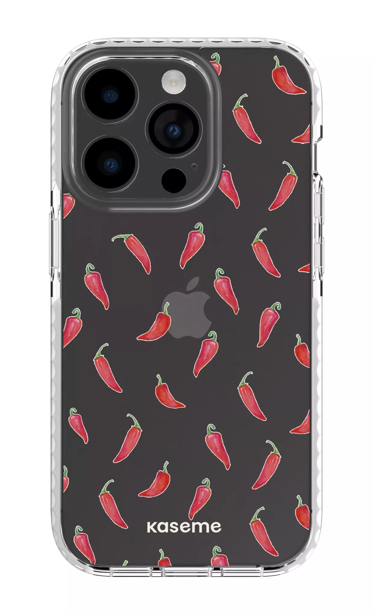 iPhone 14 Pro Clear Case white Hottie Clear Case -