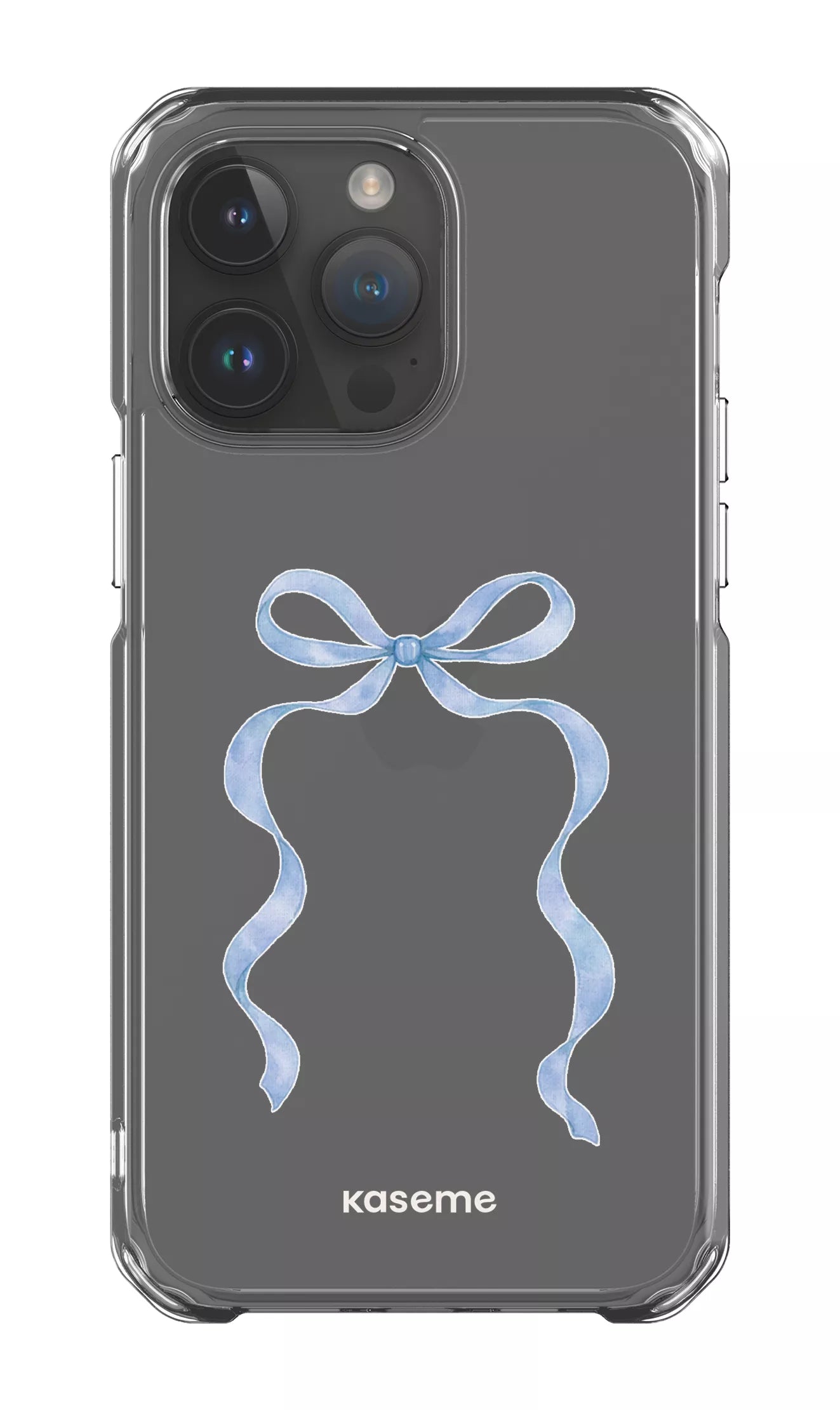 iPhone 14 Pro Max Clear Case Celeste Blue Clear Case -