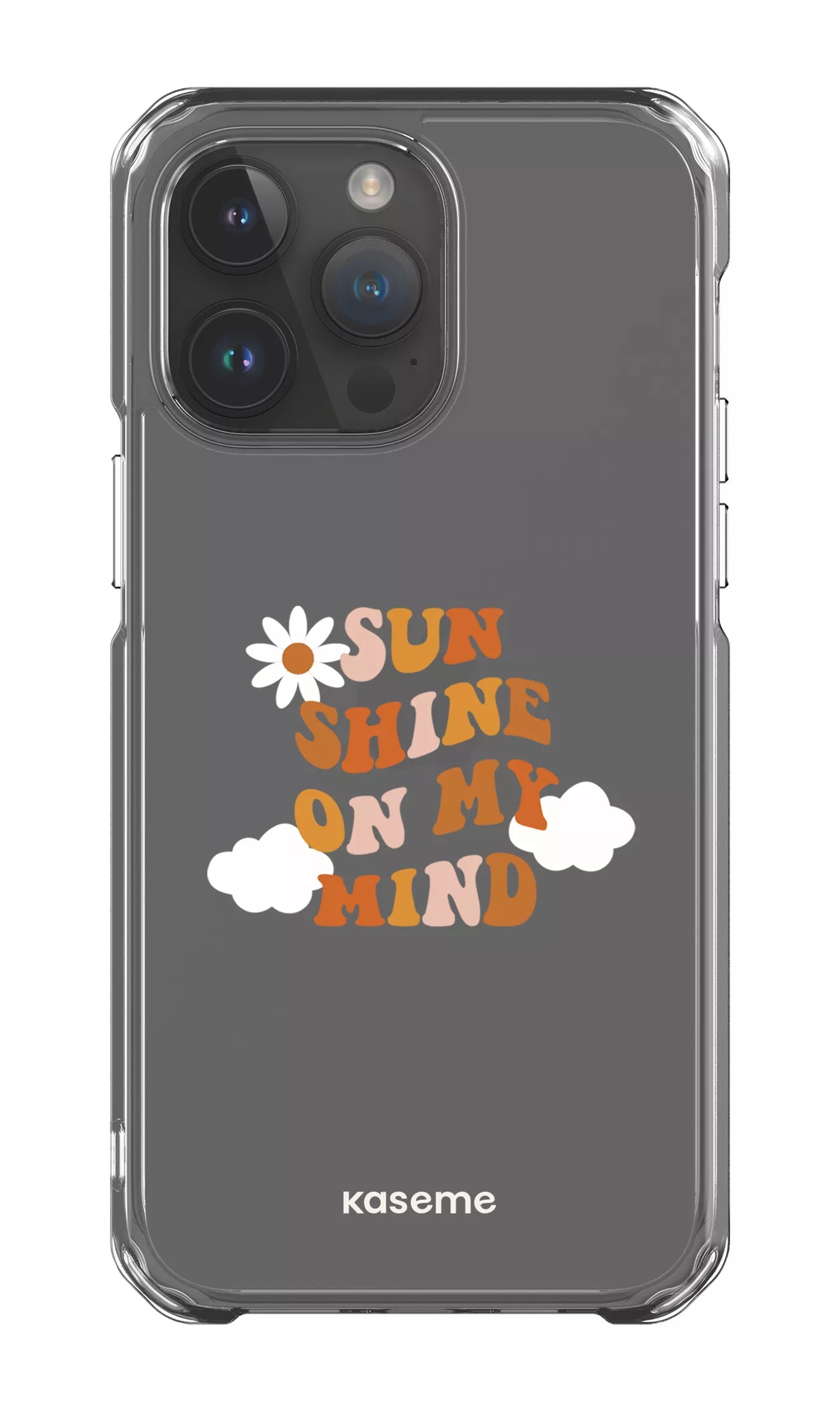 iPhone 14 Pro Max Clear Case Cheerful Clear Case -